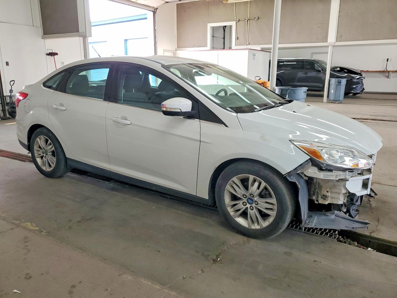 2012 Ford Focus Sel White vin: 1FAHP3H23CL395760