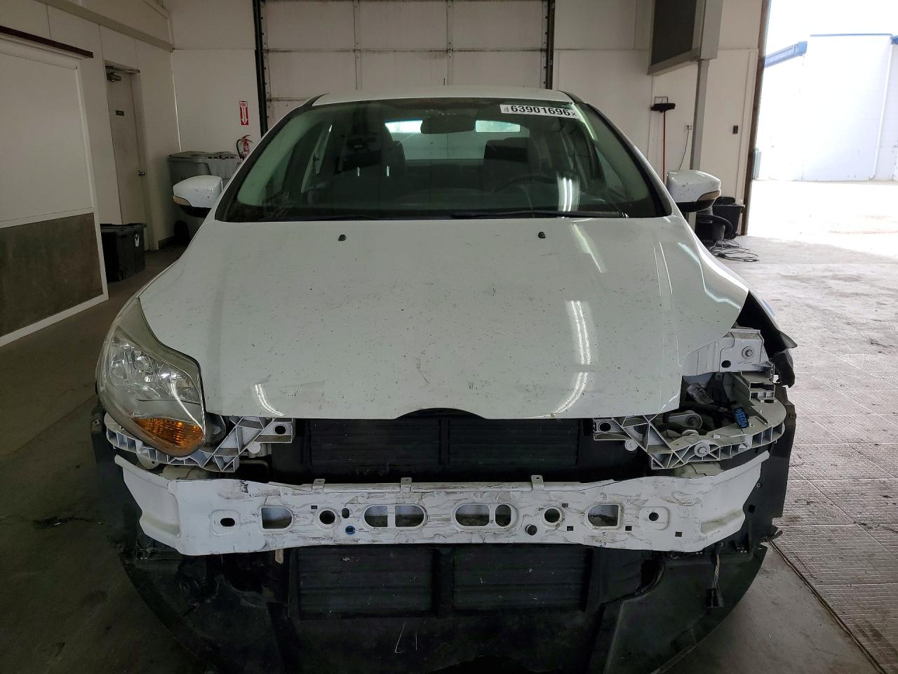 2012 Ford Focus Sel White vin: 1FAHP3H23CL395760