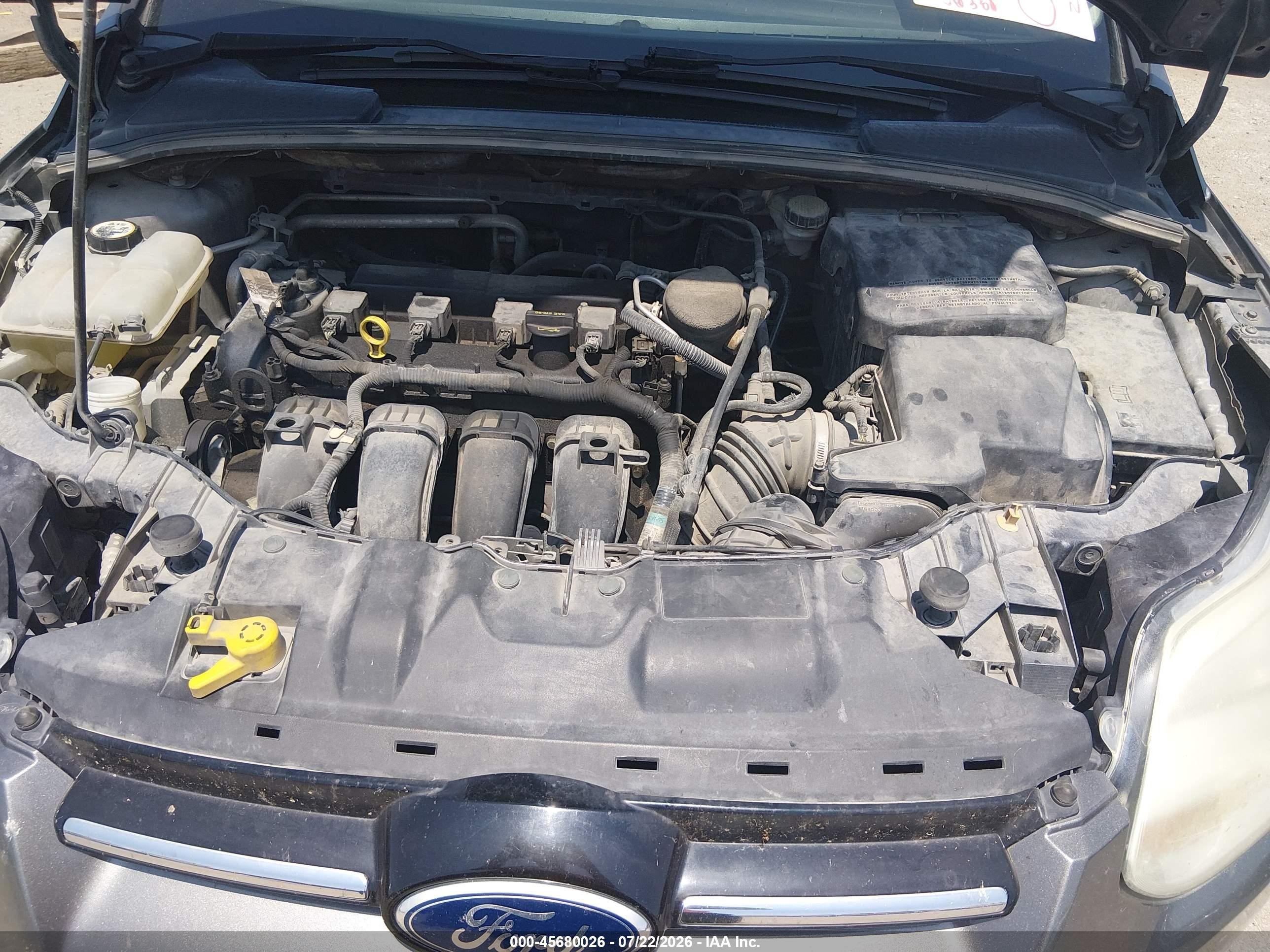 2012 Ford Focus Sel Gray vin: 1FAHP3H23CL400374