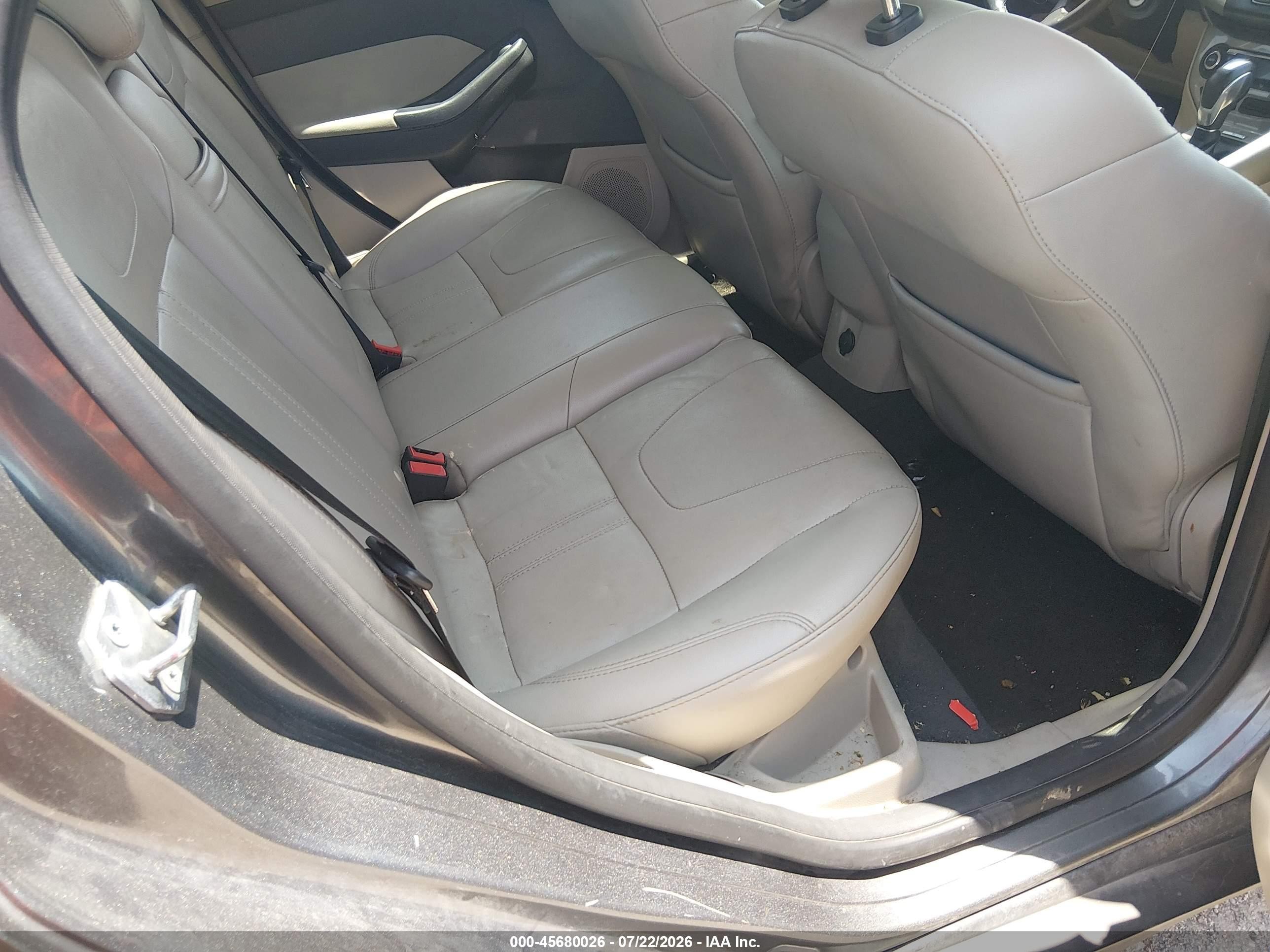 2012 Ford Focus Sel Gray vin: 1FAHP3H23CL400374