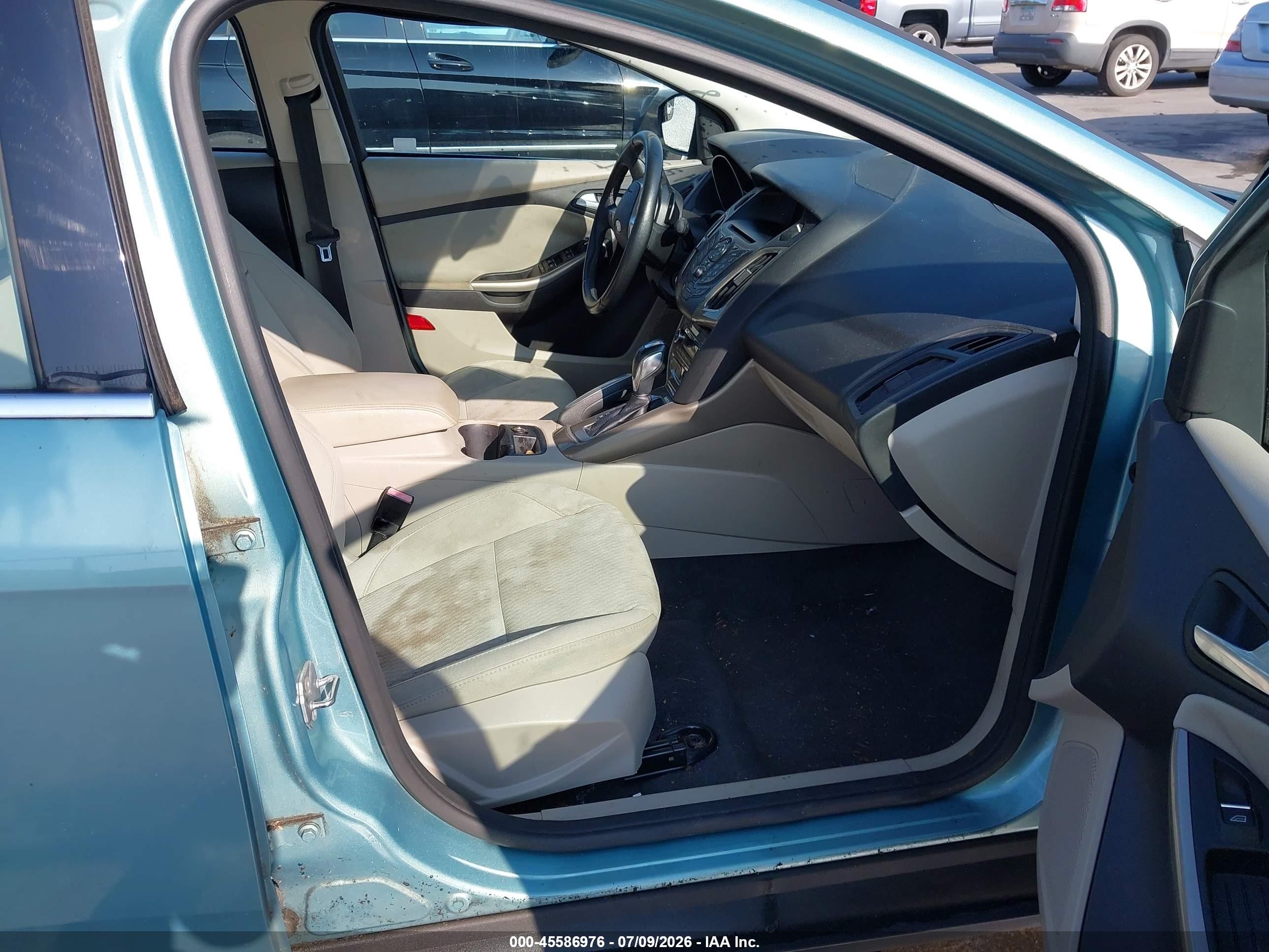 2012 Ford Focus Sel Blue vin: 1FAHP3H24CL163121