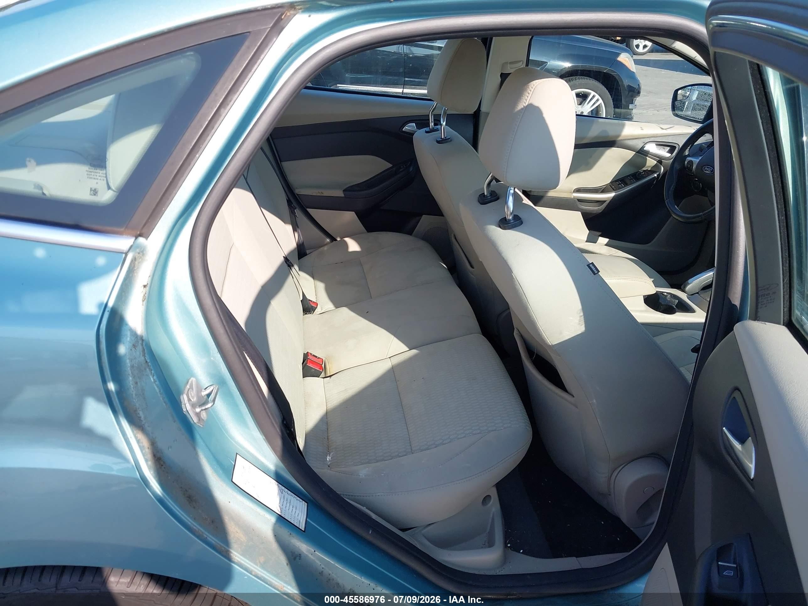 2012 Ford Focus Sel Blue vin: 1FAHP3H24CL163121