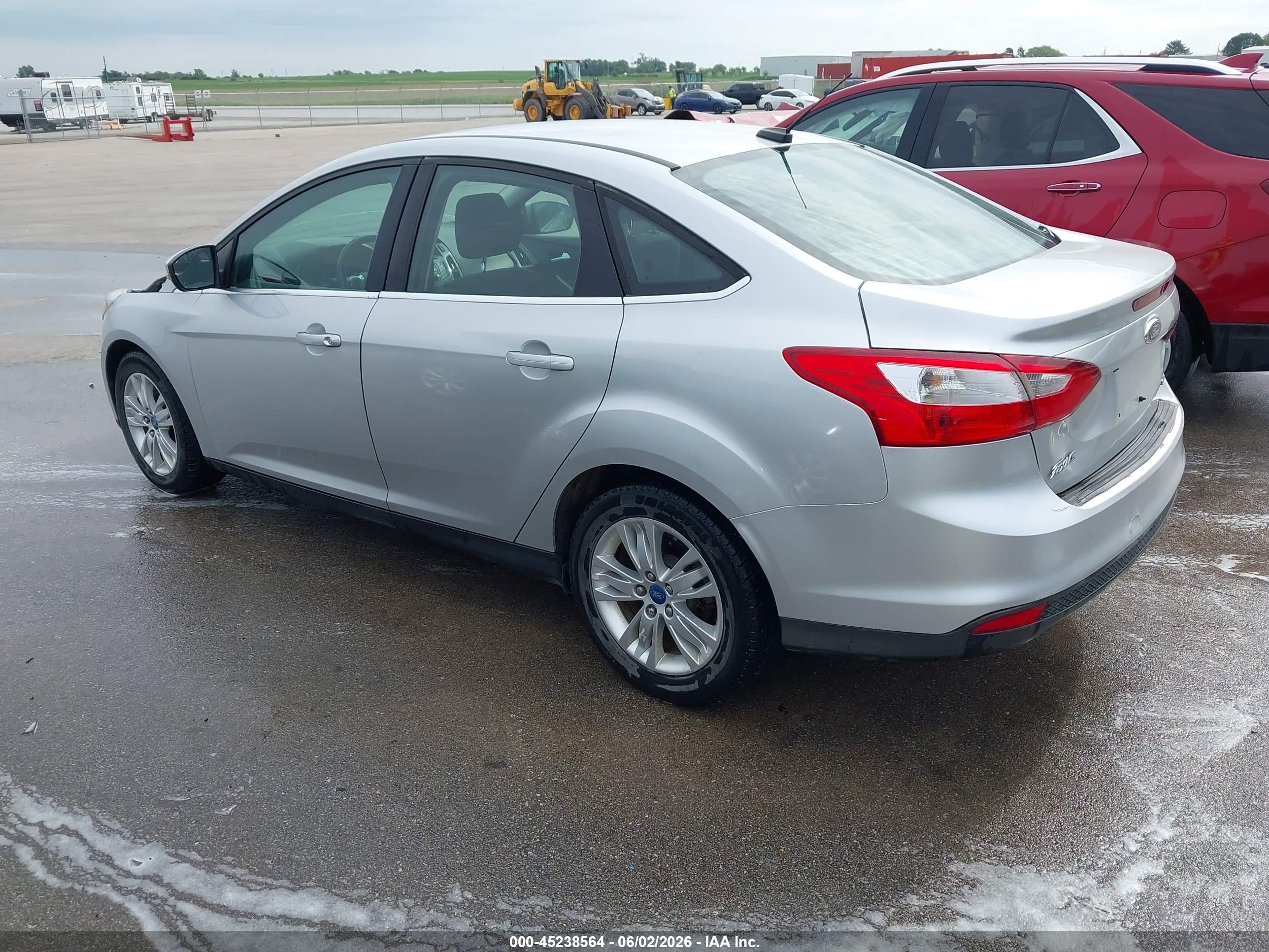 2012 Ford Focus Sel Silver vin: 1FAHP3H24CL184552