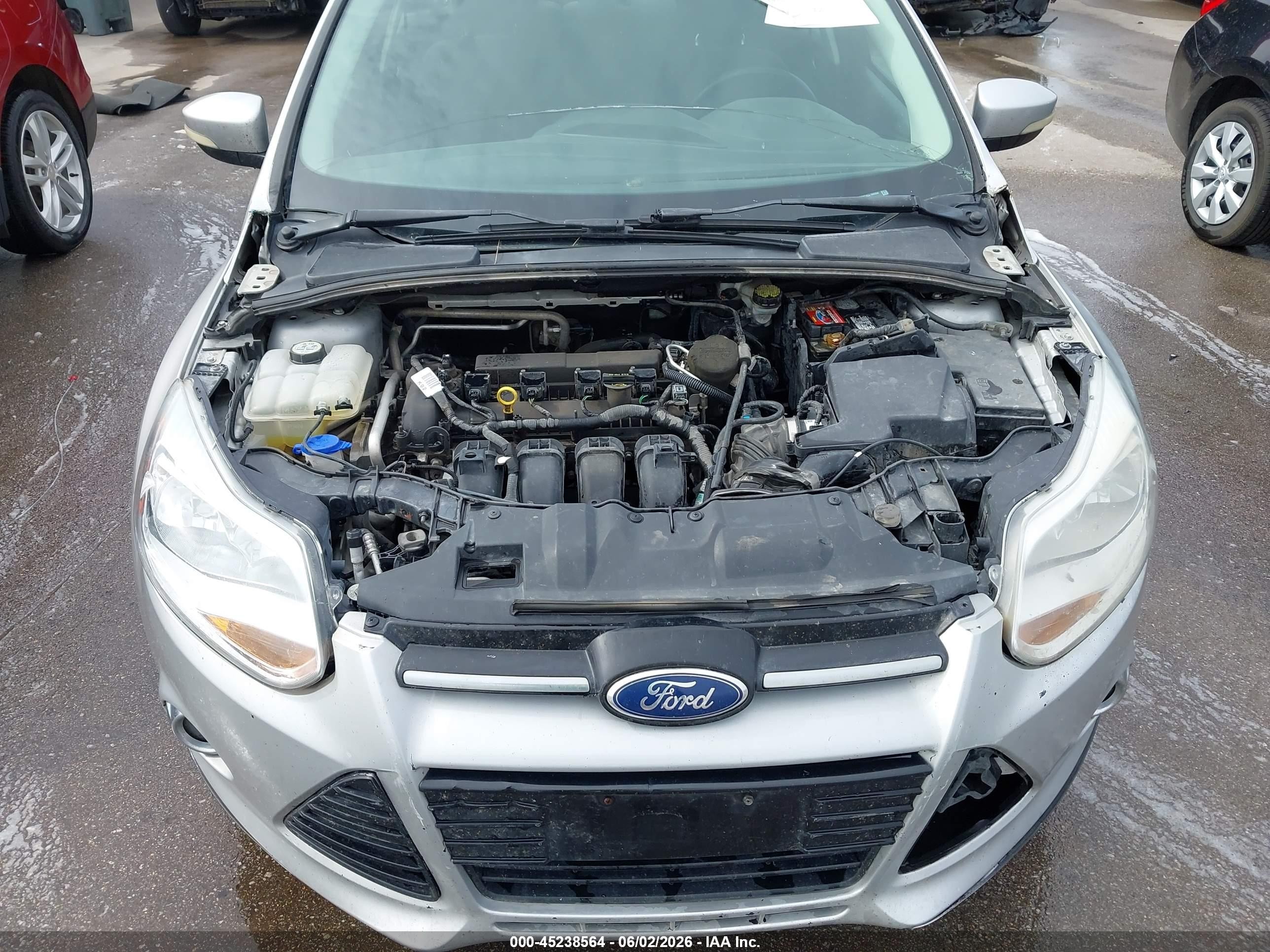 2012 Ford Focus Sel Silver vin: 1FAHP3H24CL184552