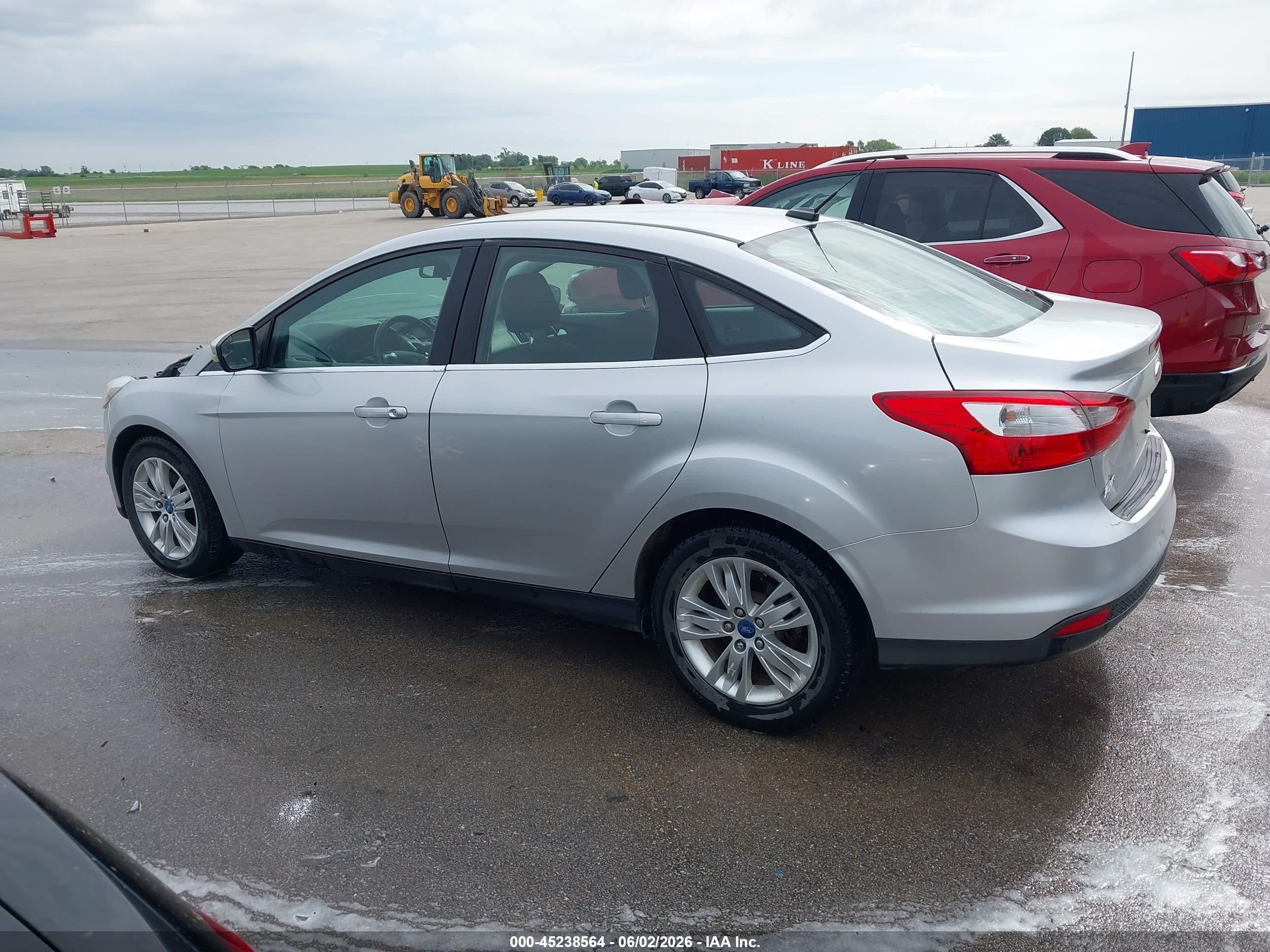 2012 Ford Focus Sel Silver vin: 1FAHP3H24CL184552