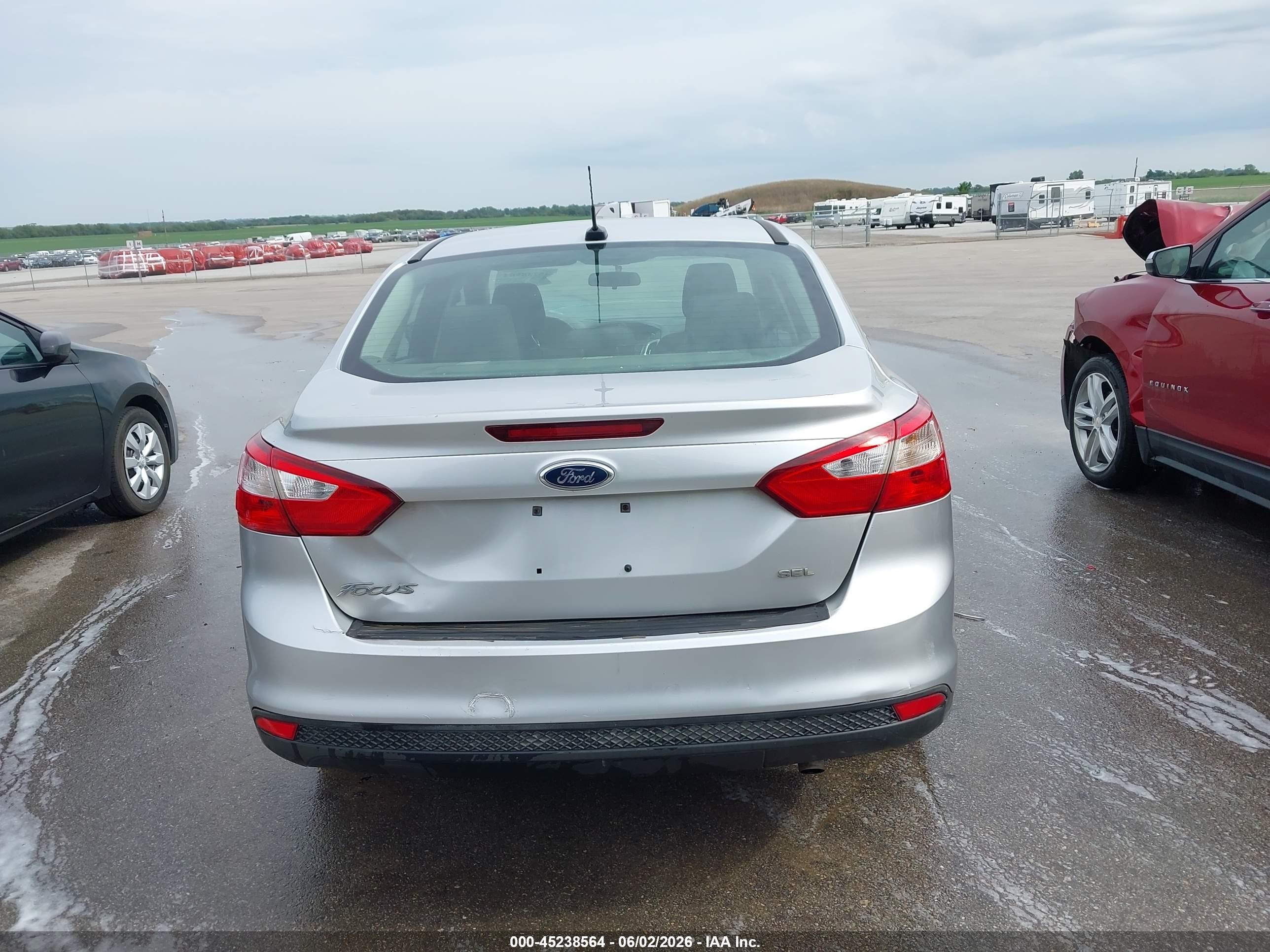 2012 Ford Focus Sel Silver vin: 1FAHP3H24CL184552