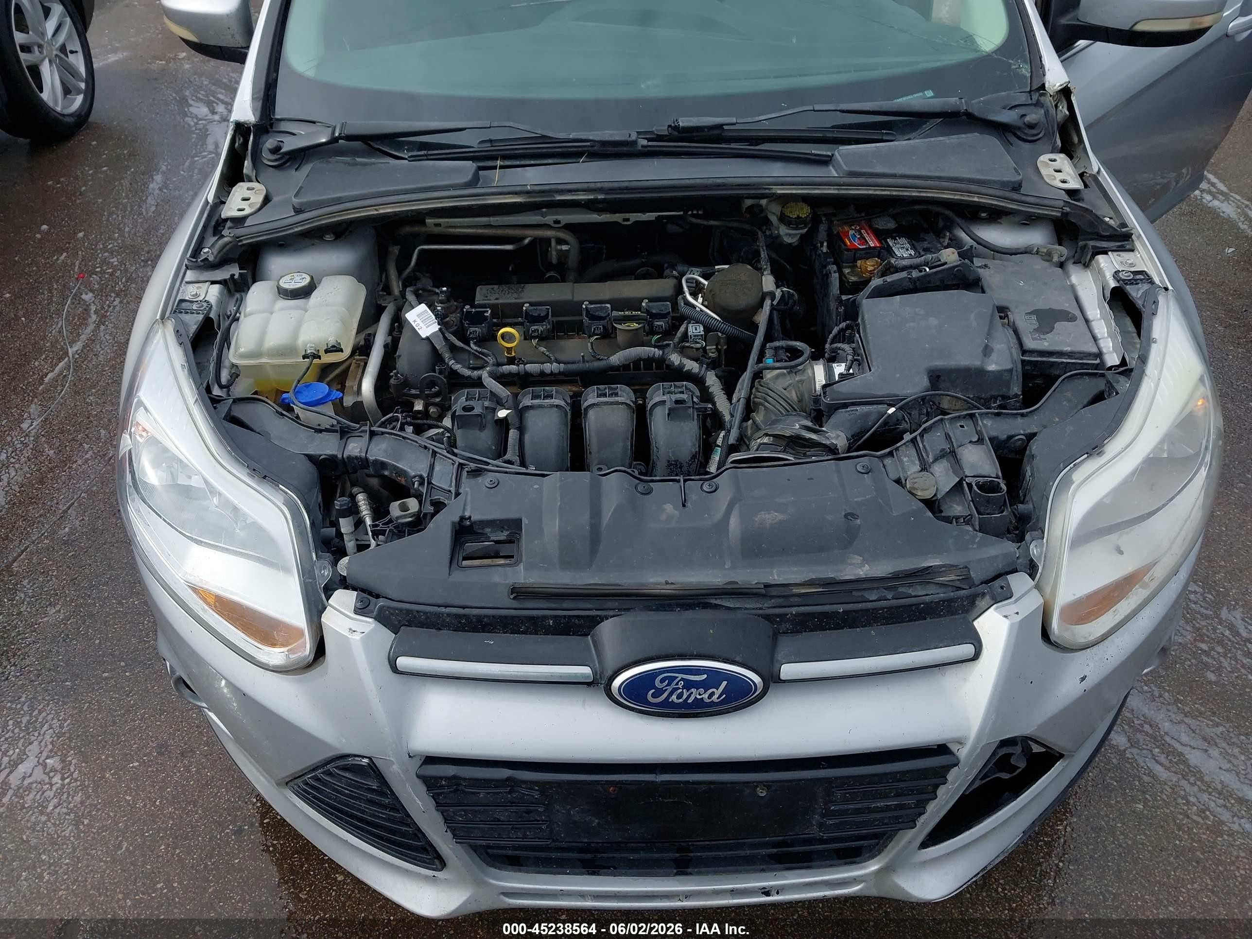 2012 Ford Focus Sel Silver vin: 1FAHP3H24CL184552