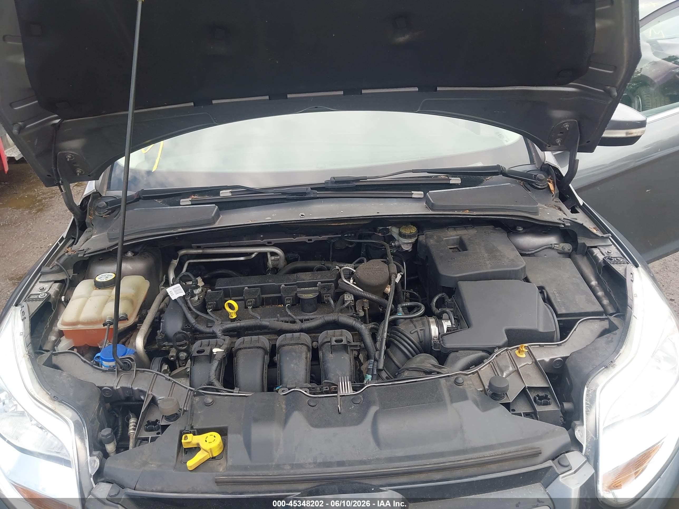 2012 Ford Focus Sel Gray vin: 1FAHP3H24CL252610