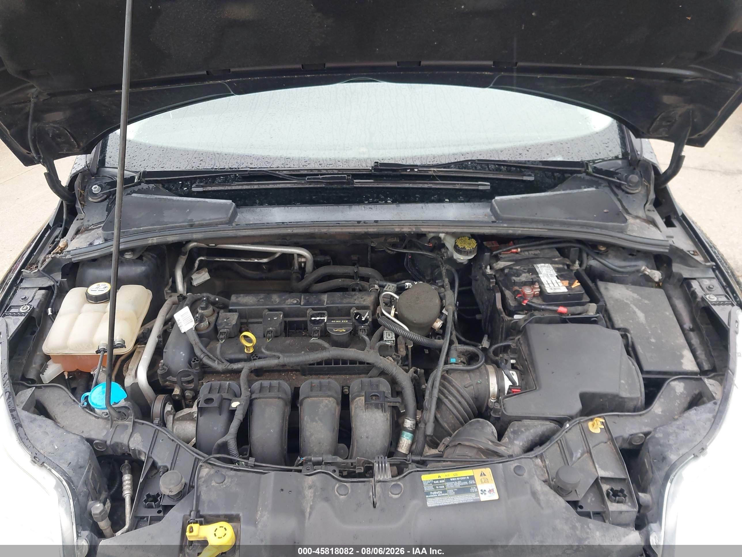 2012 Ford Focus Sel Черный vin: 1FAHP3H24CL301417