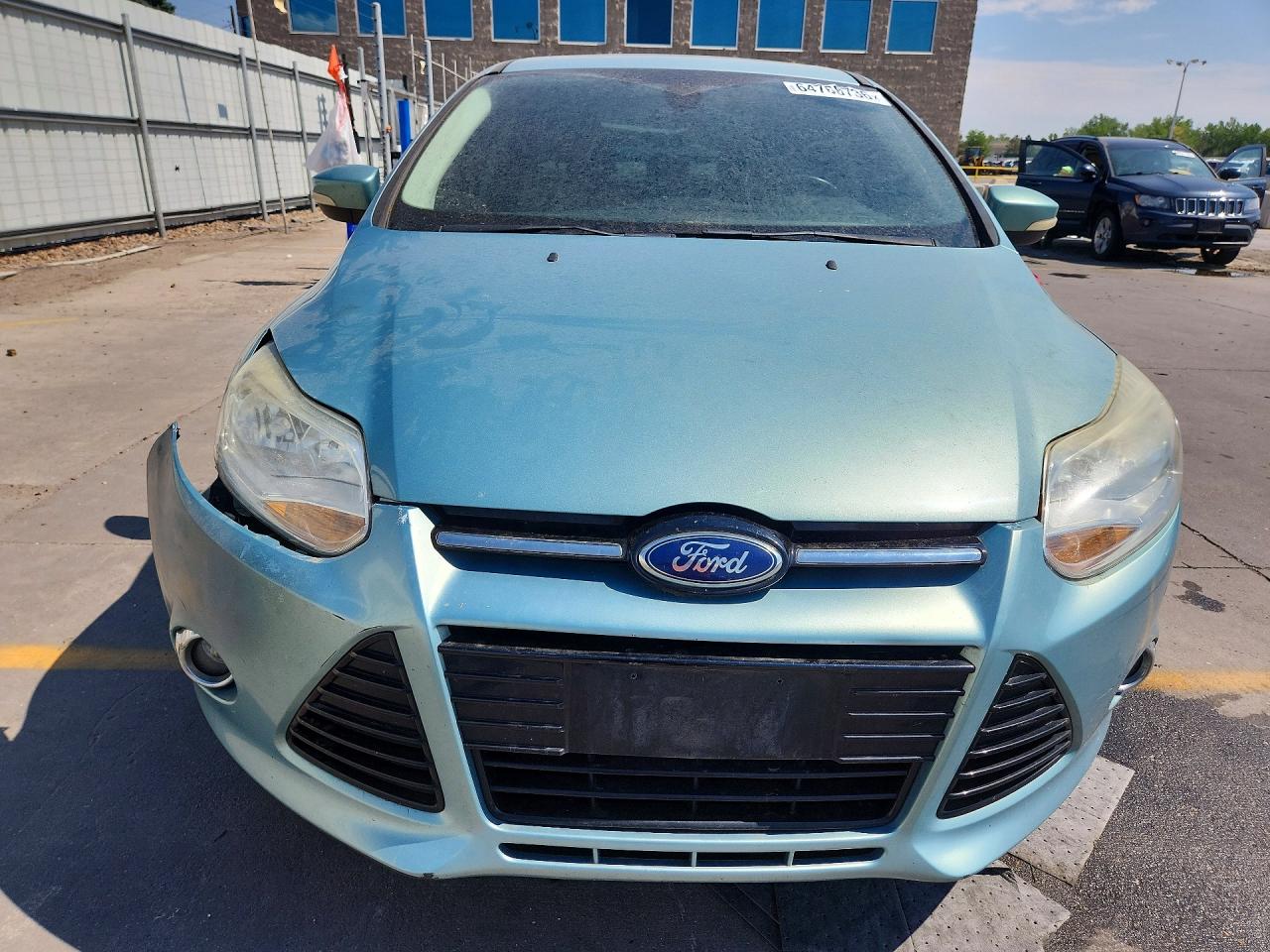 2012 Ford Focus Sel Turquoise vin: 1FAHP3H24CL362251