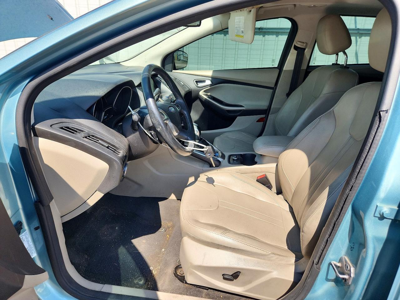 2012 Ford Focus Sel Turquoise vin: 1FAHP3H24CL362251