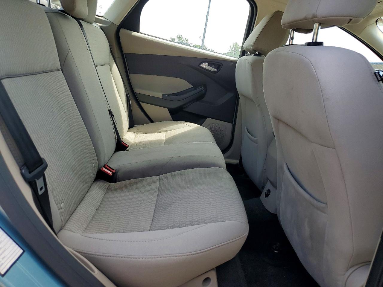 2012 Ford Focus Sel Turquoise vin: 1FAHP3H24CL411027