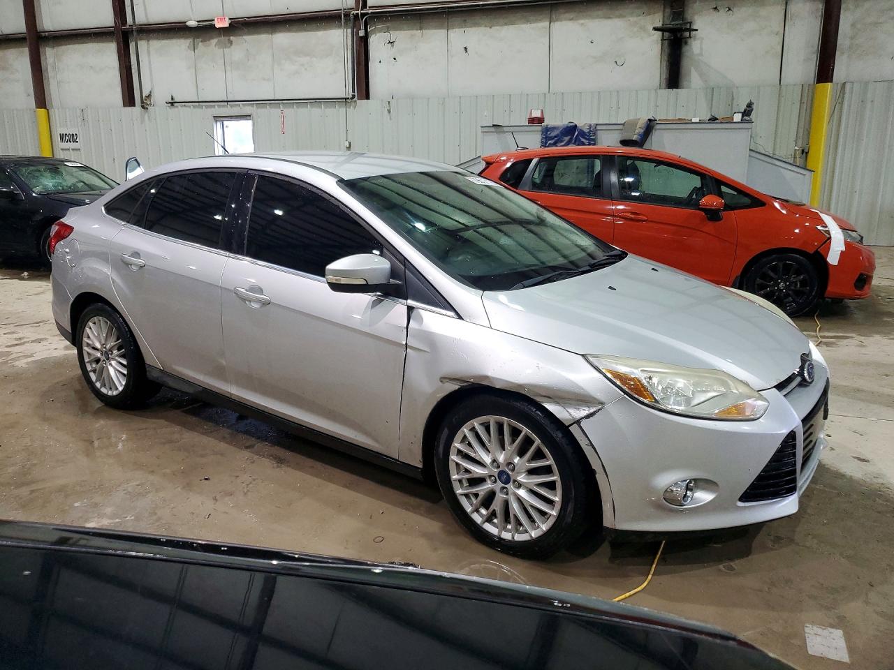 2012 Ford Focus Sel Silver vin: 1FAHP3H24CL434369