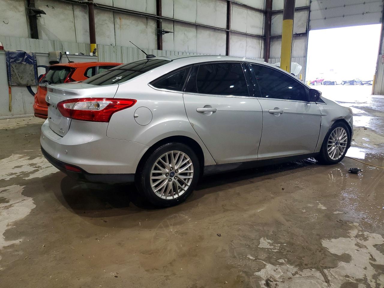 2012 Ford Focus Sel Silver vin: 1FAHP3H24CL434369