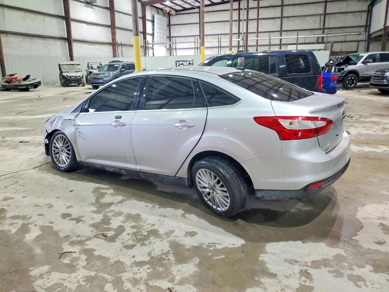 2012 Ford Focus Sel Silver vin: 1FAHP3H24CL434369