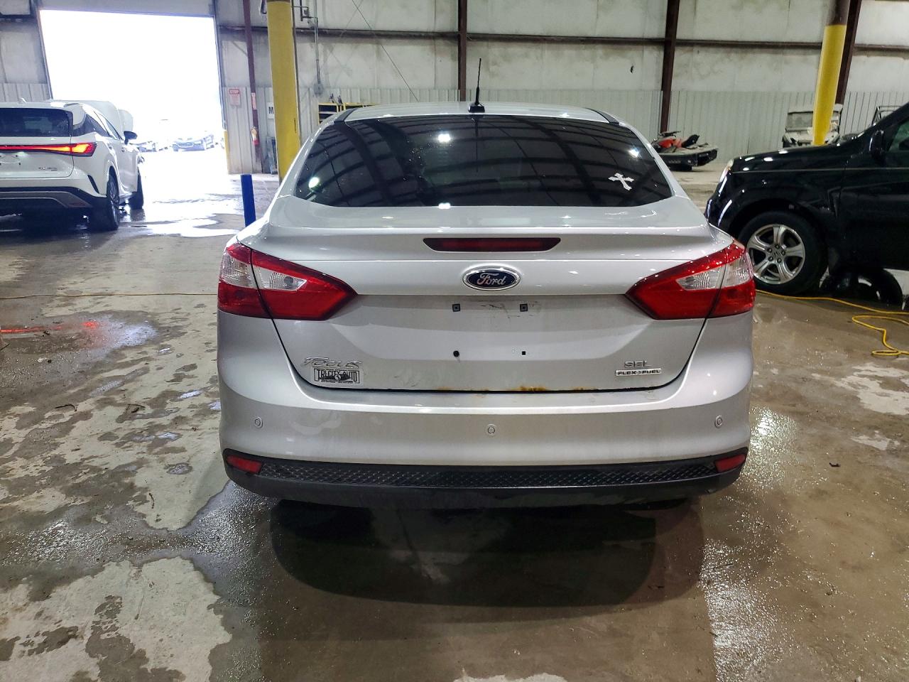 2012 Ford Focus Sel Silver vin: 1FAHP3H24CL434369