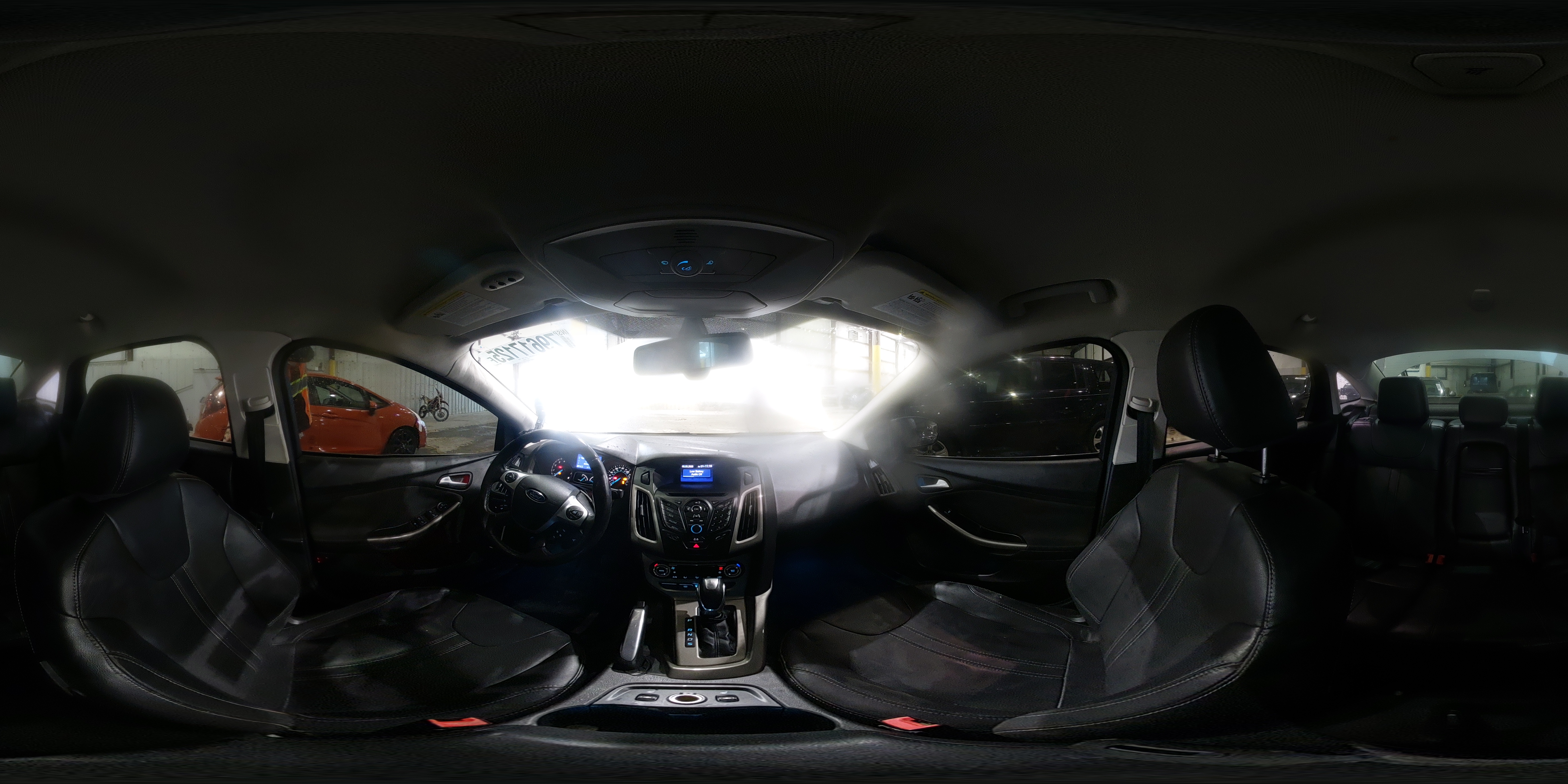 2012 Ford Focus Sel Silver vin: 1FAHP3H24CL434369