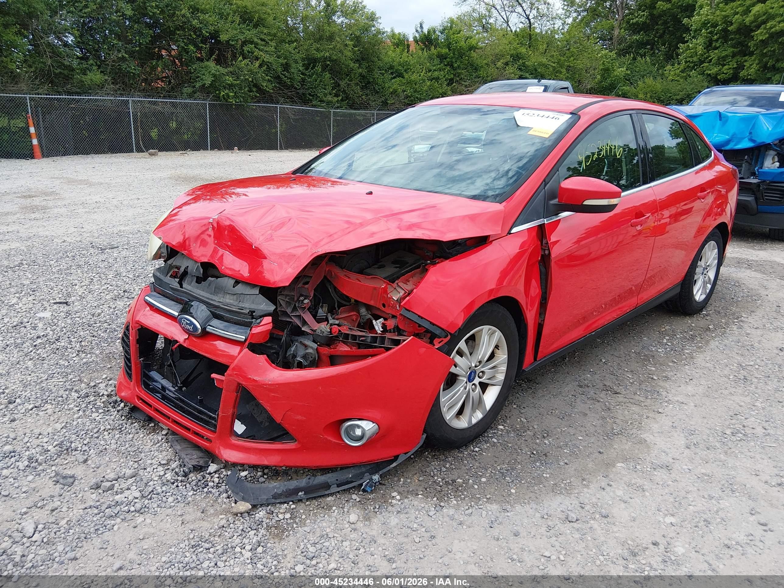 2012 Ford Focus Sel Red vin: 1FAHP3H25CL142245