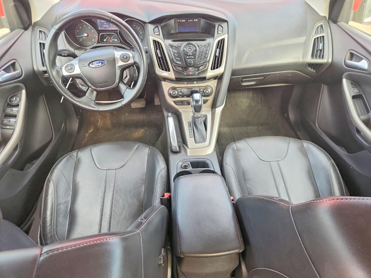 2012 Ford Focus Sel Red vin: 1FAHP3H25CL200659
