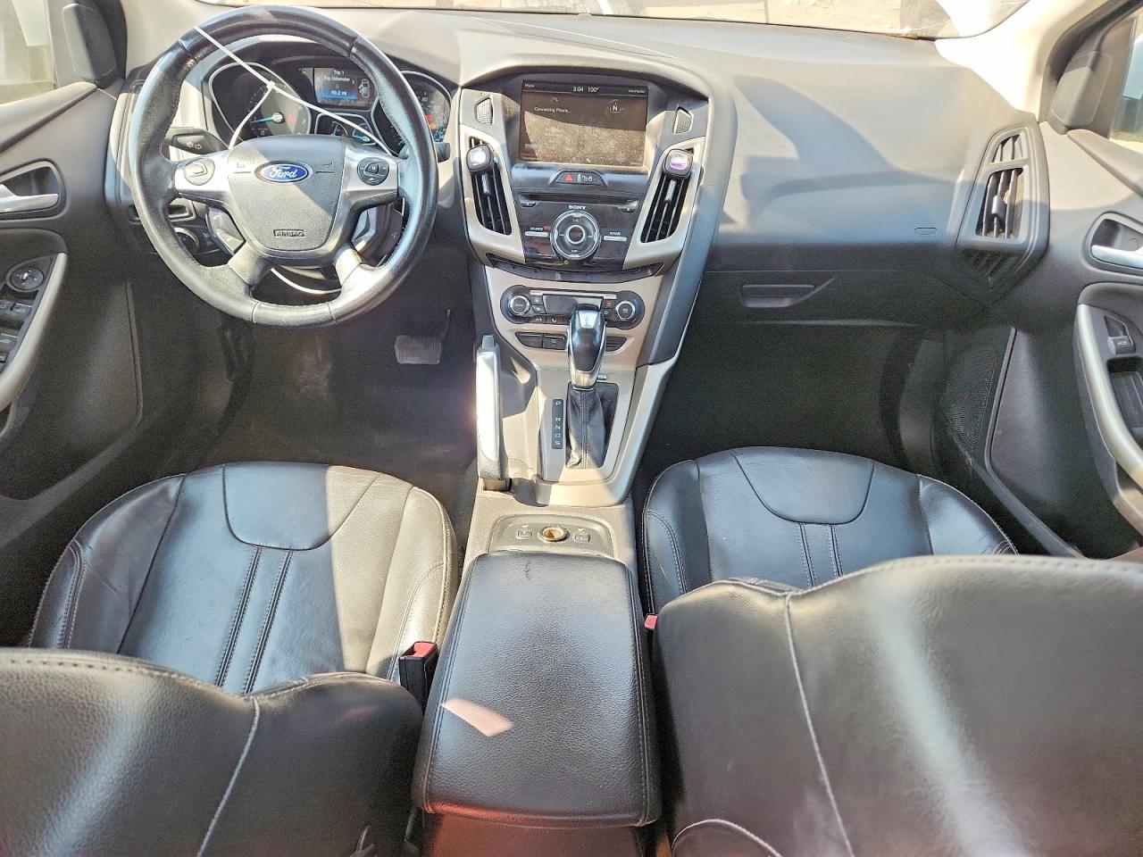 2012 Ford Focus Sel White vin: 1FAHP3H25CL271540