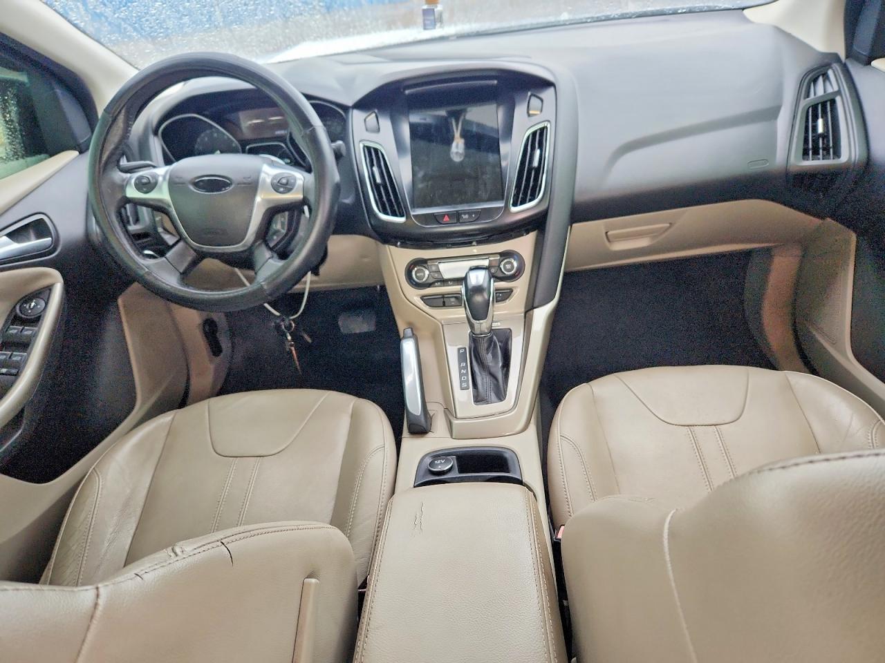 2012 Ford Focus Sel White vin: 1FAHP3H25CL276978