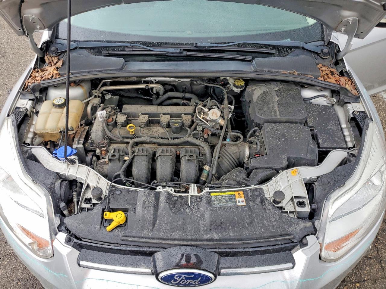 2012 Ford Focus Sel Silver vin: 1FAHP3H25CL393525