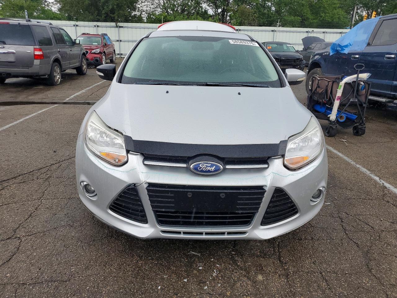 2012 Ford Focus Sel Silver vin: 1FAHP3H25CL393525