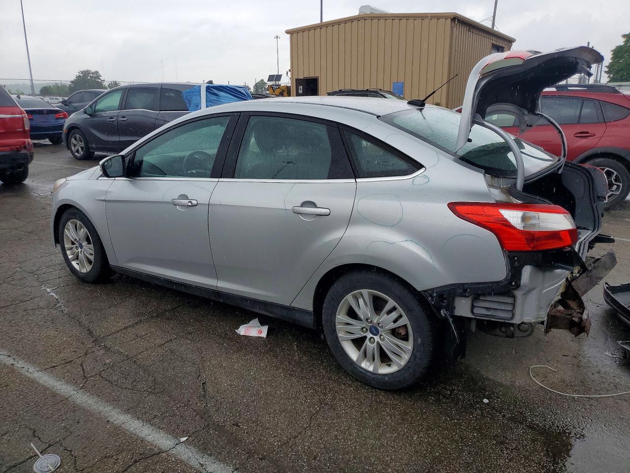 2012 Ford Focus Sel Silver vin: 1FAHP3H25CL393525