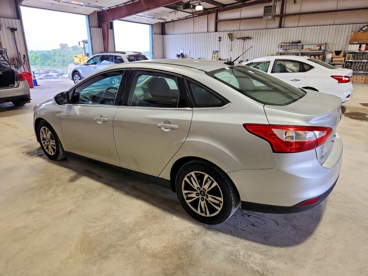 2012 Ford Focus Sel Silver vin: 1FAHP3H25CL403907