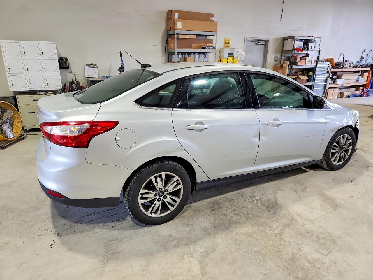 2012 Ford Focus Sel Silver vin: 1FAHP3H25CL403907