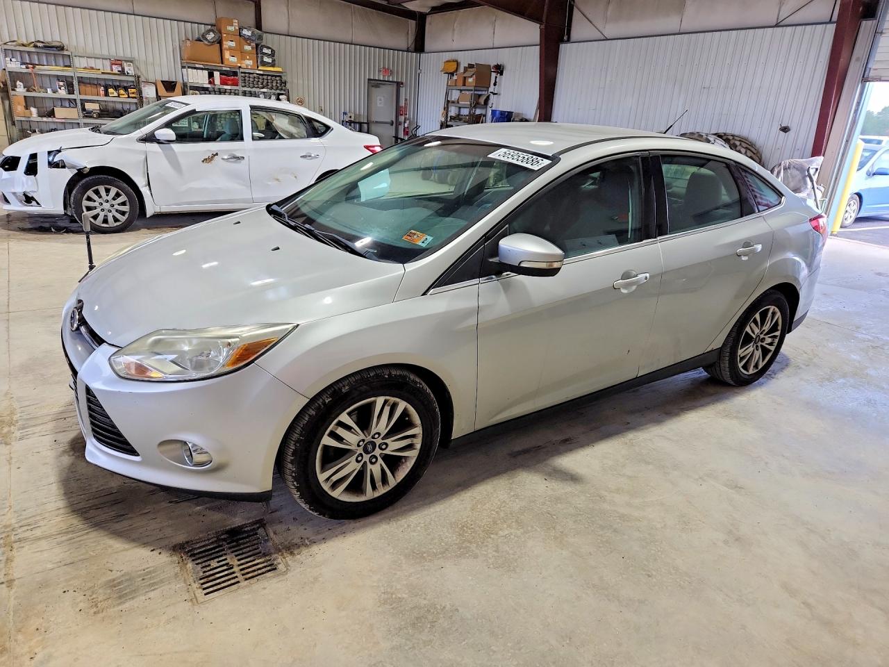 2012 Ford Focus Sel Silver vin: 1FAHP3H25CL403907
