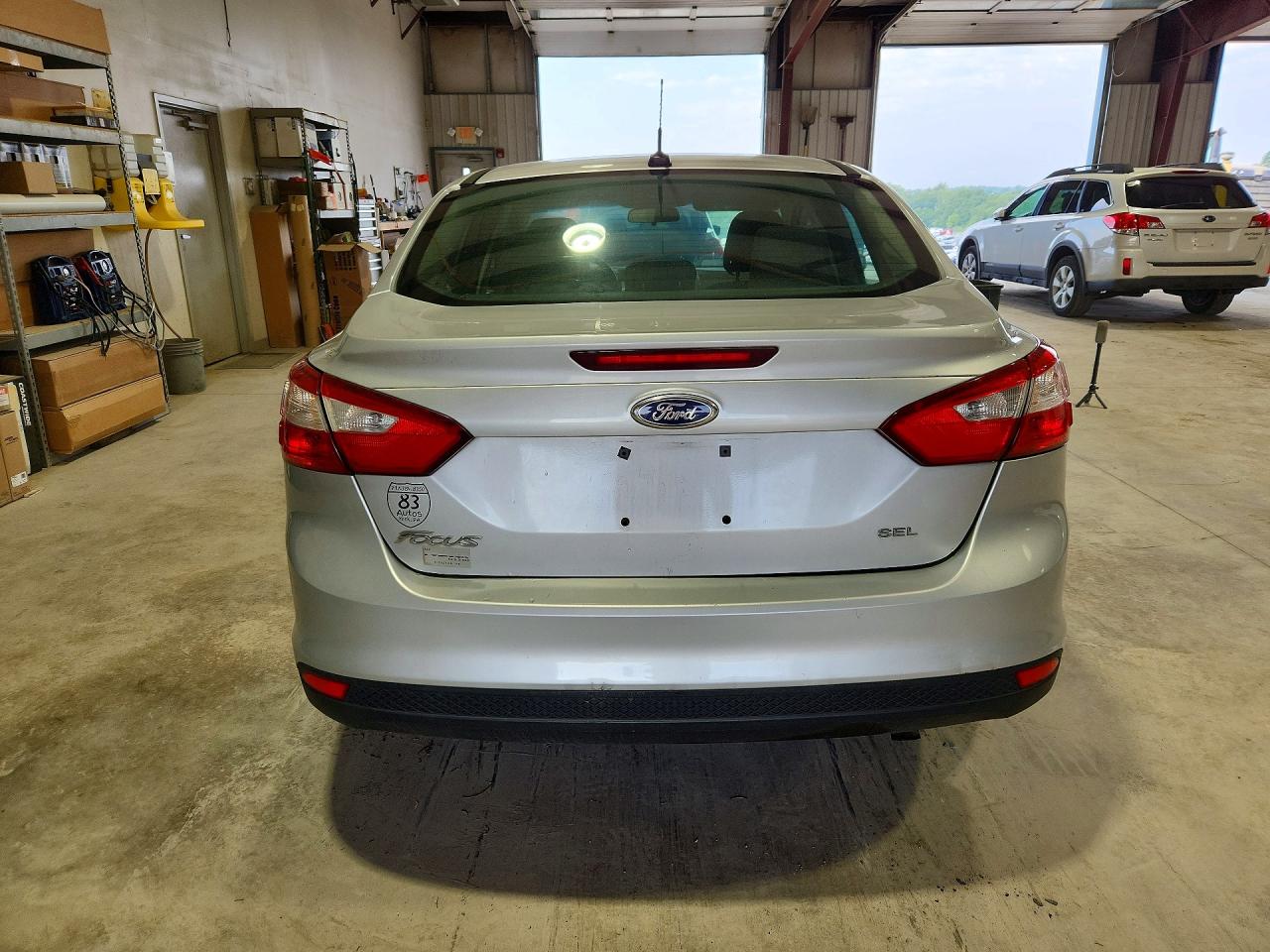 2012 Ford Focus Sel Silver vin: 1FAHP3H25CL403907