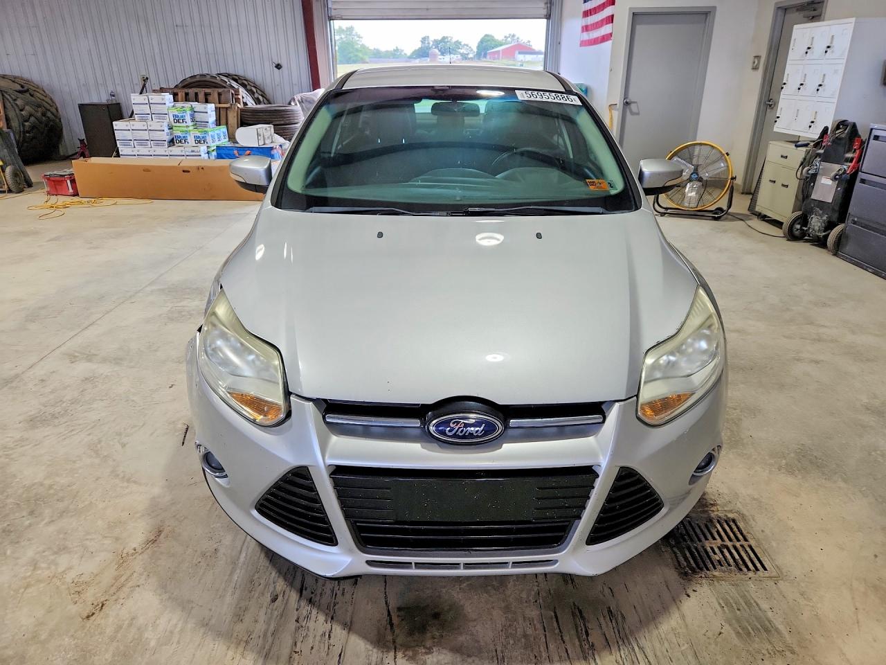 2012 Ford Focus Sel Silver vin: 1FAHP3H25CL403907