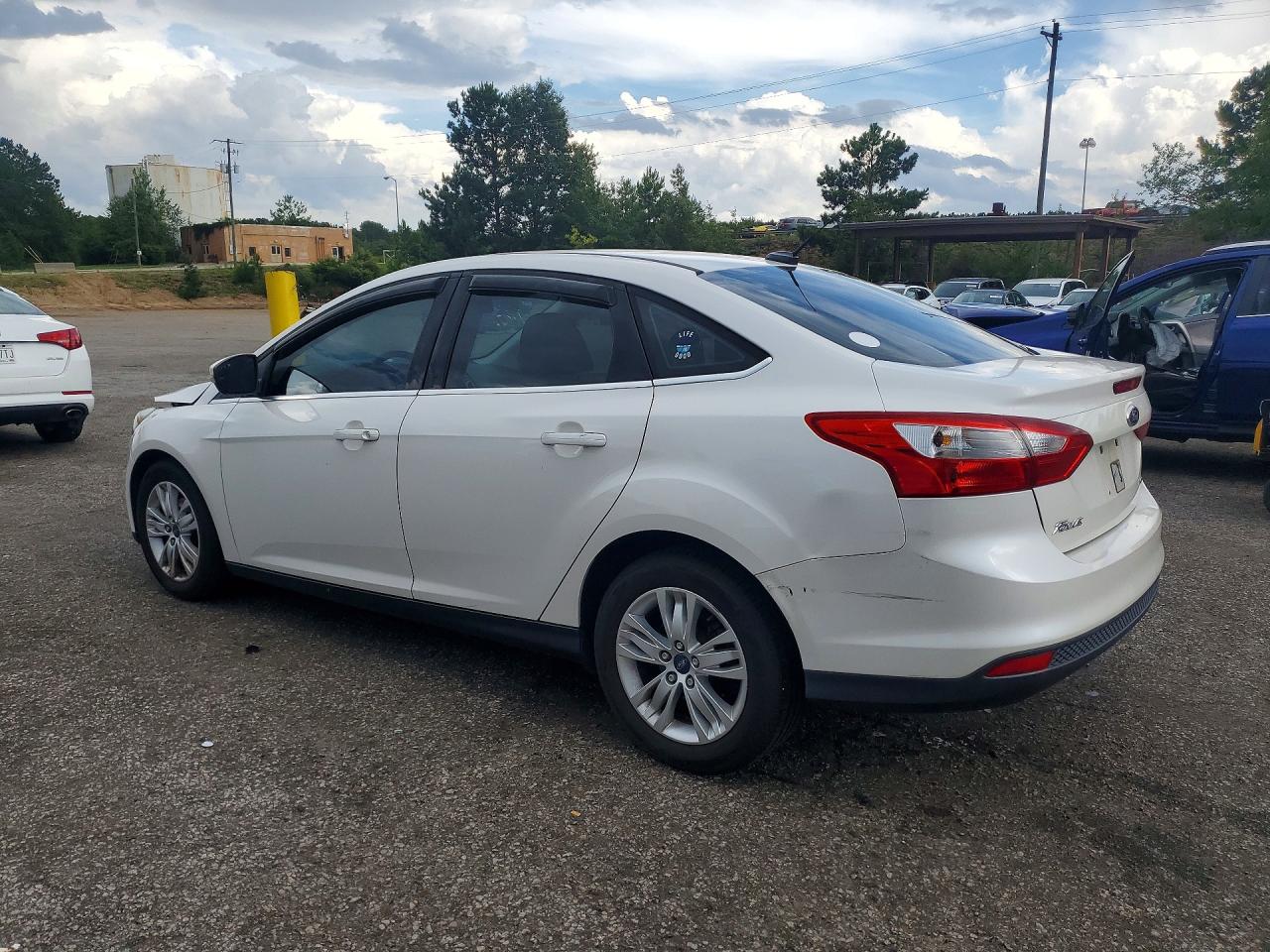 2012 Ford Focus Sel White vin: 1FAHP3H25CL474363