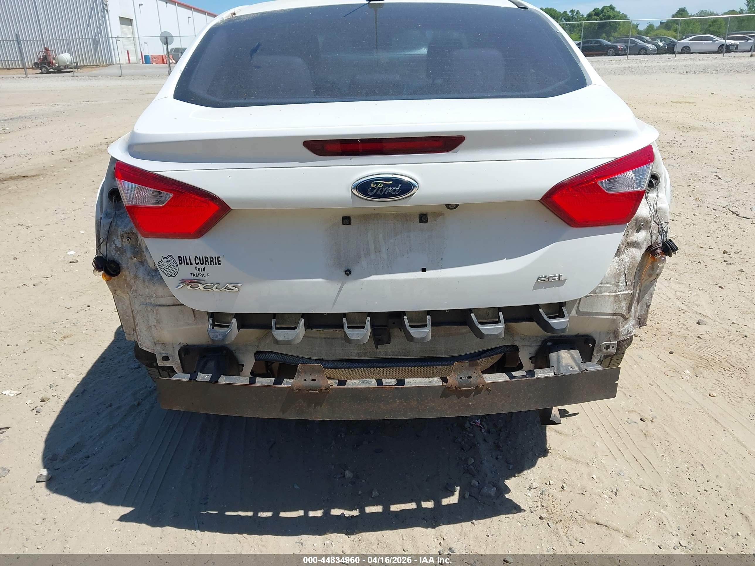 2012 Ford Focus Sel White vin: 1FAHP3H26CL138446