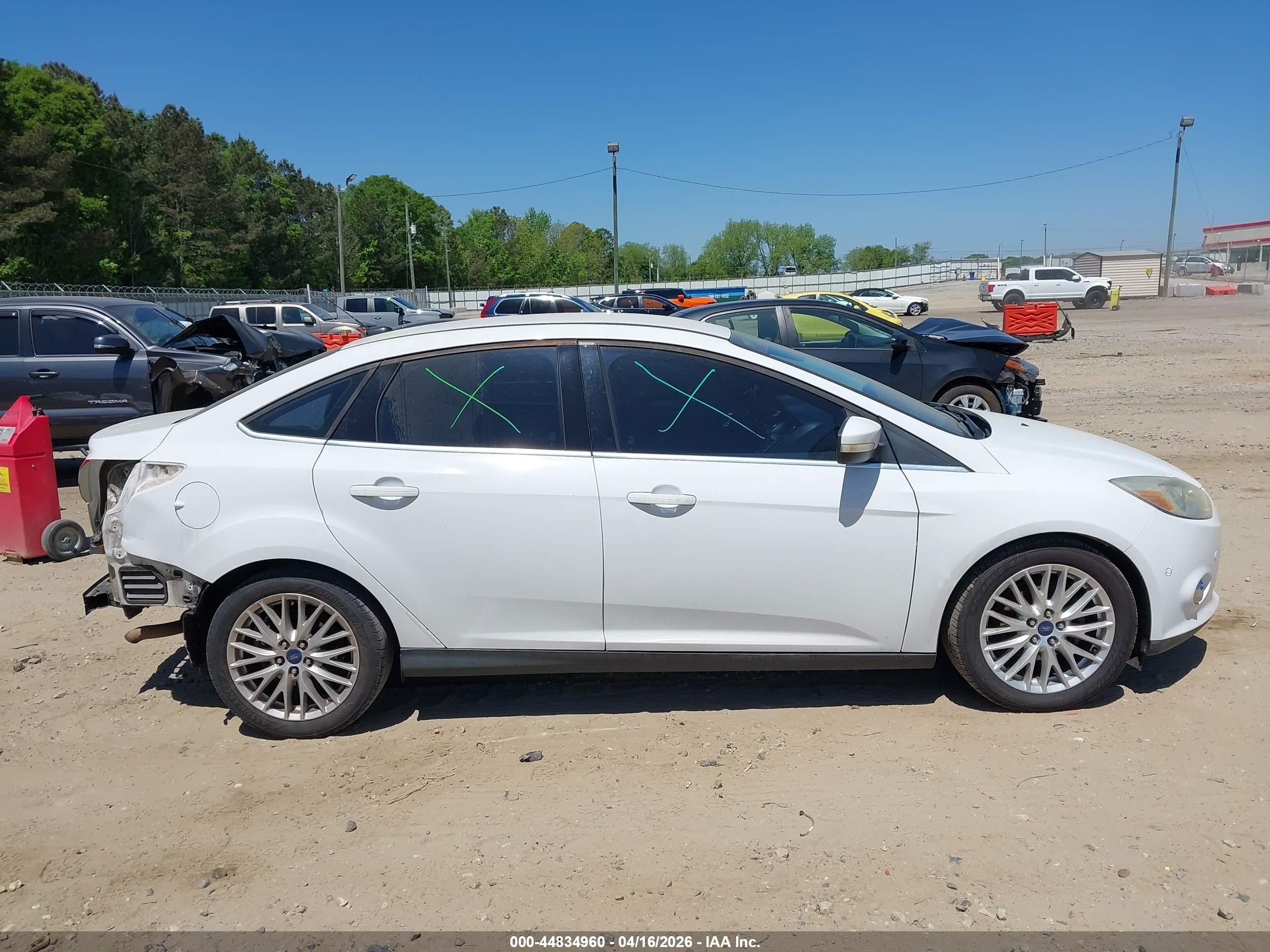 2012 Ford Focus Sel White vin: 1FAHP3H26CL138446
