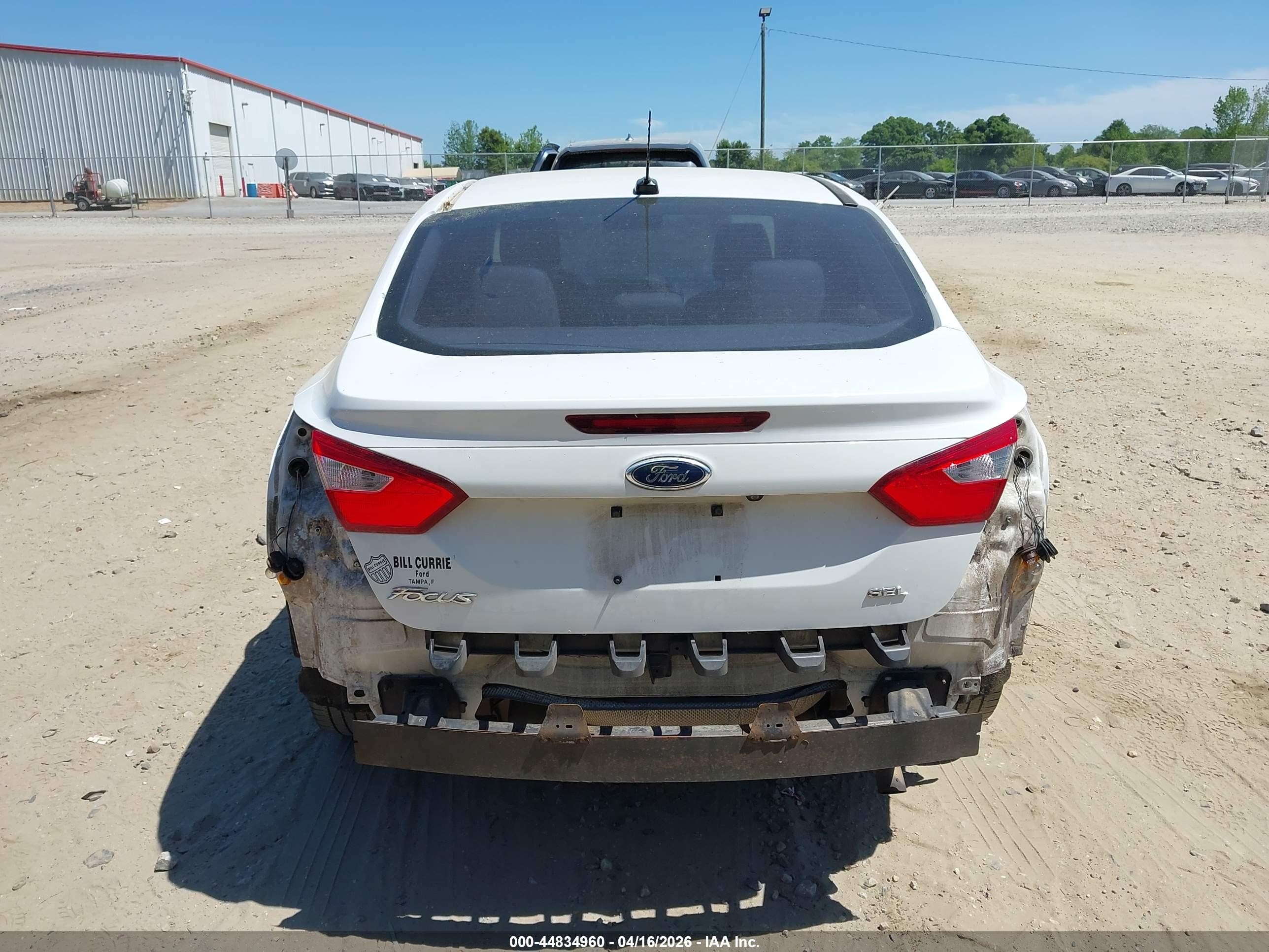 2012 Ford Focus Sel White vin: 1FAHP3H26CL138446