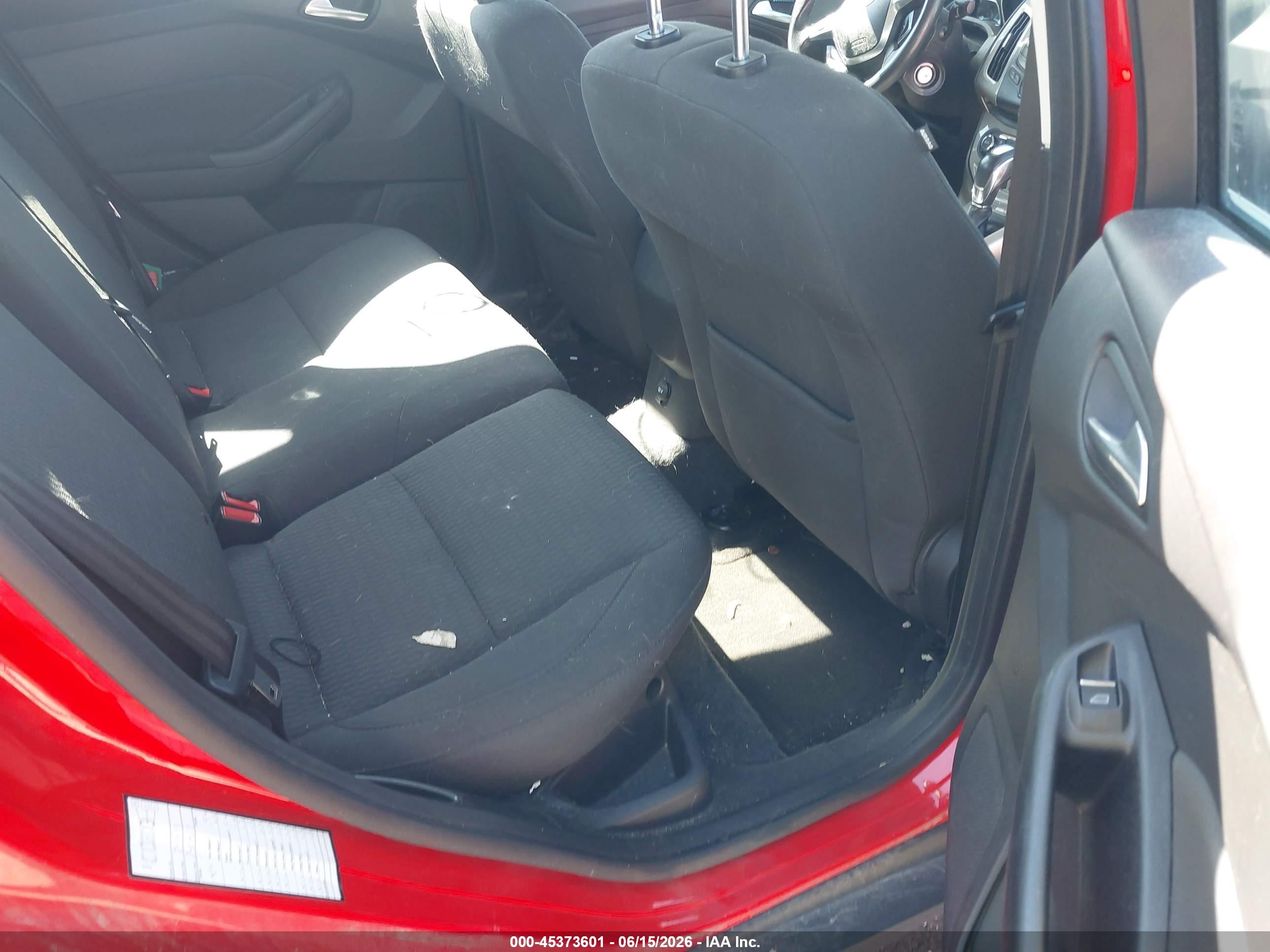 2012 Ford Focus Sel Red vin: 1FAHP3H26CL185864