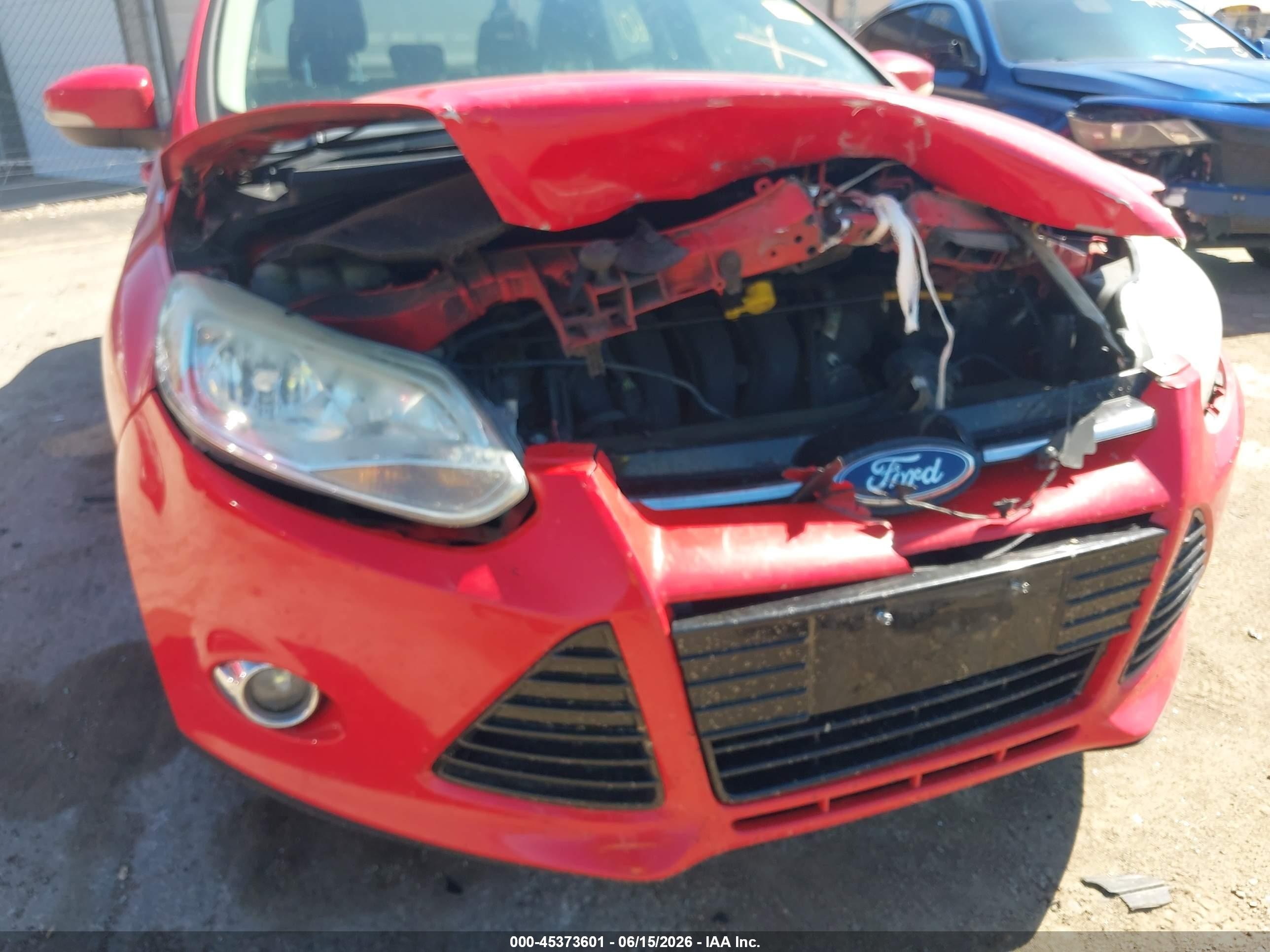2012 Ford Focus Sel Red vin: 1FAHP3H26CL185864