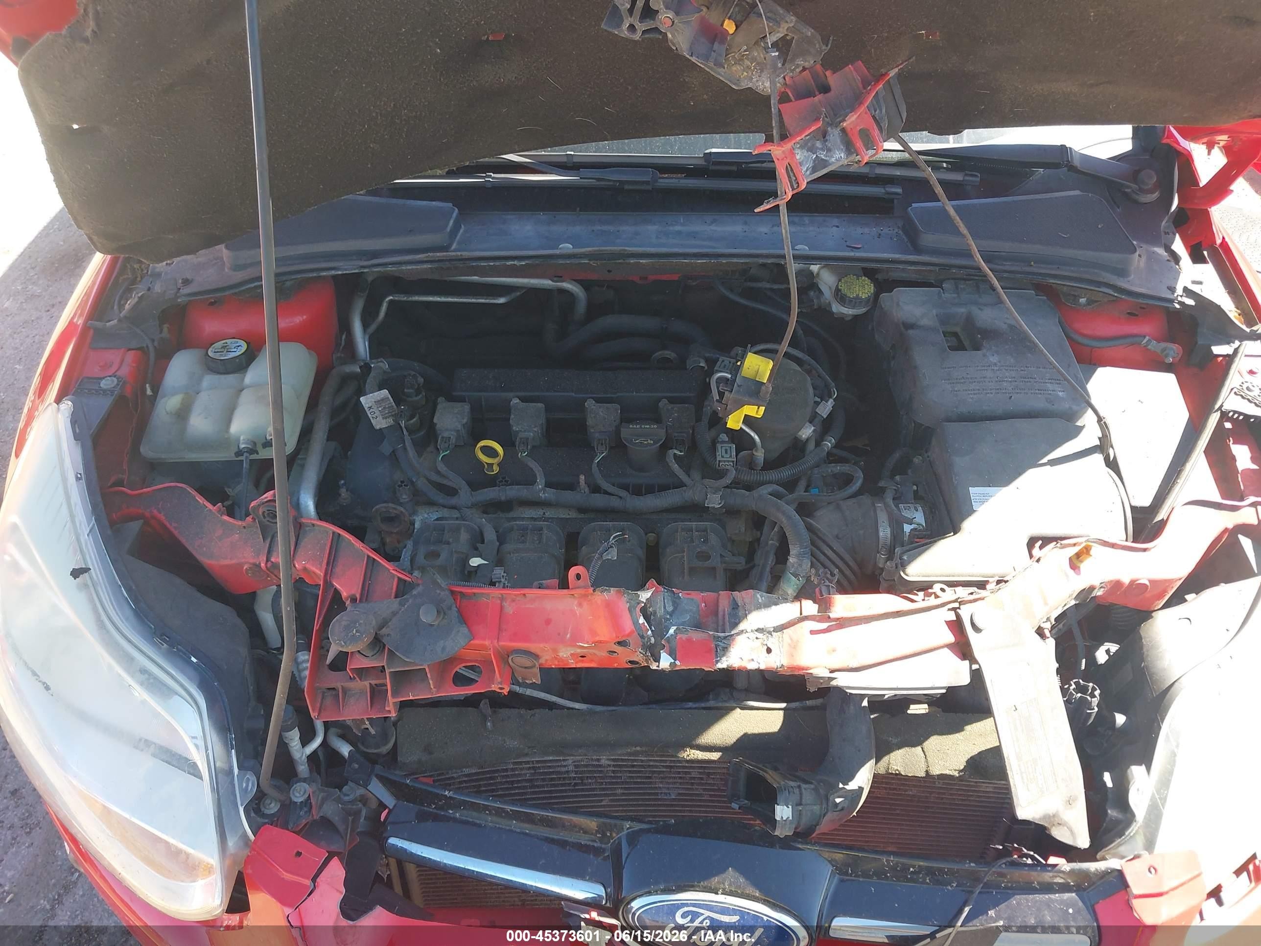 2012 Ford Focus Sel Red vin: 1FAHP3H26CL185864
