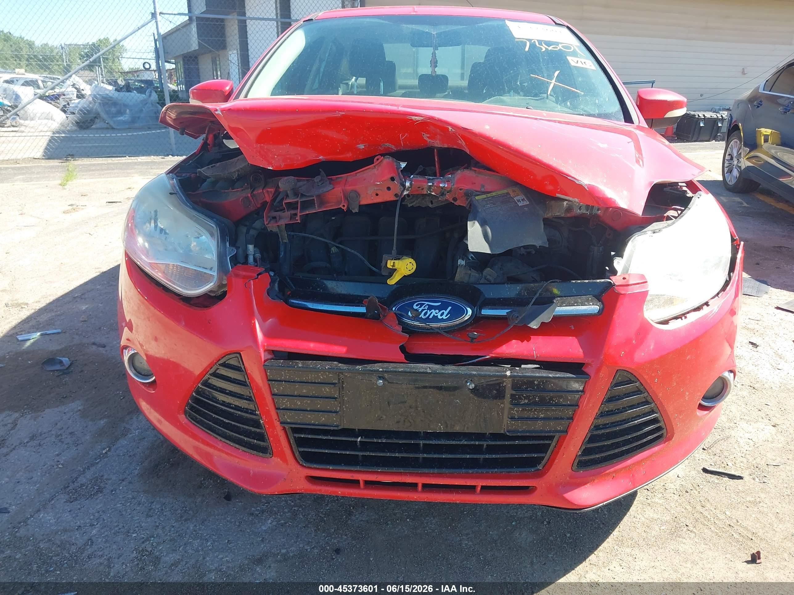 2012 Ford Focus Sel Red vin: 1FAHP3H26CL185864