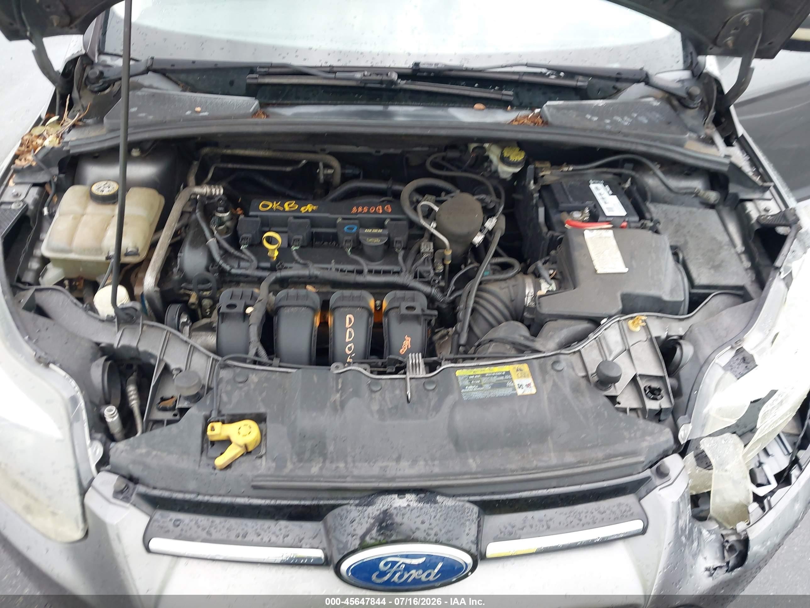 2012 Ford Focus Sel Gray vin: 1FAHP3H26CL315299