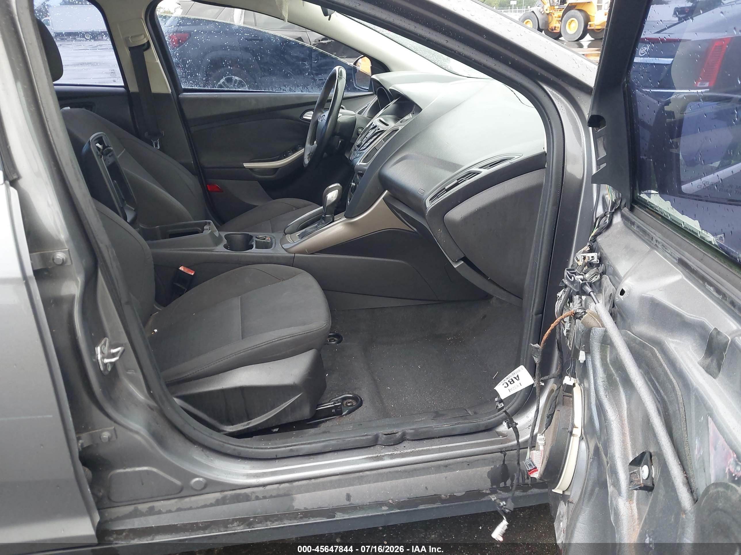 2012 Ford Focus Sel Gray vin: 1FAHP3H26CL315299