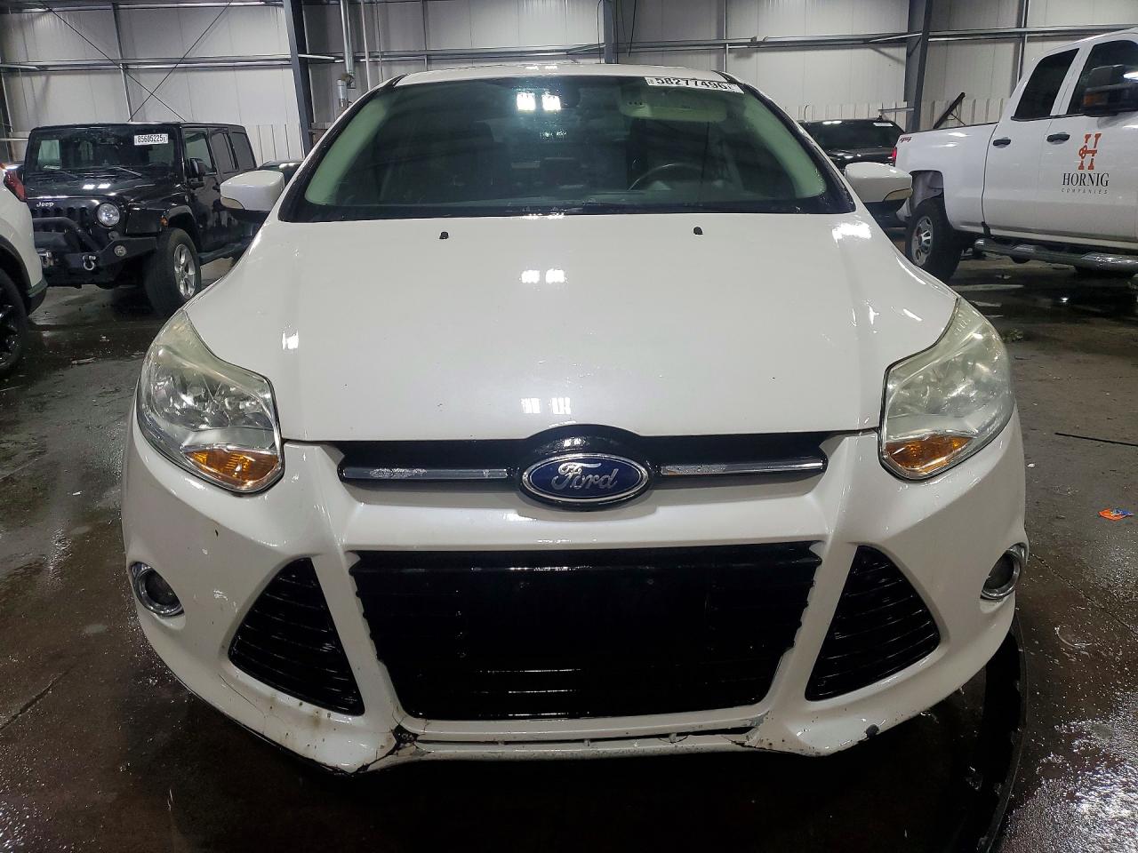2012 Ford Focus Sel Белый vin: 1FAHP3H26CL361554