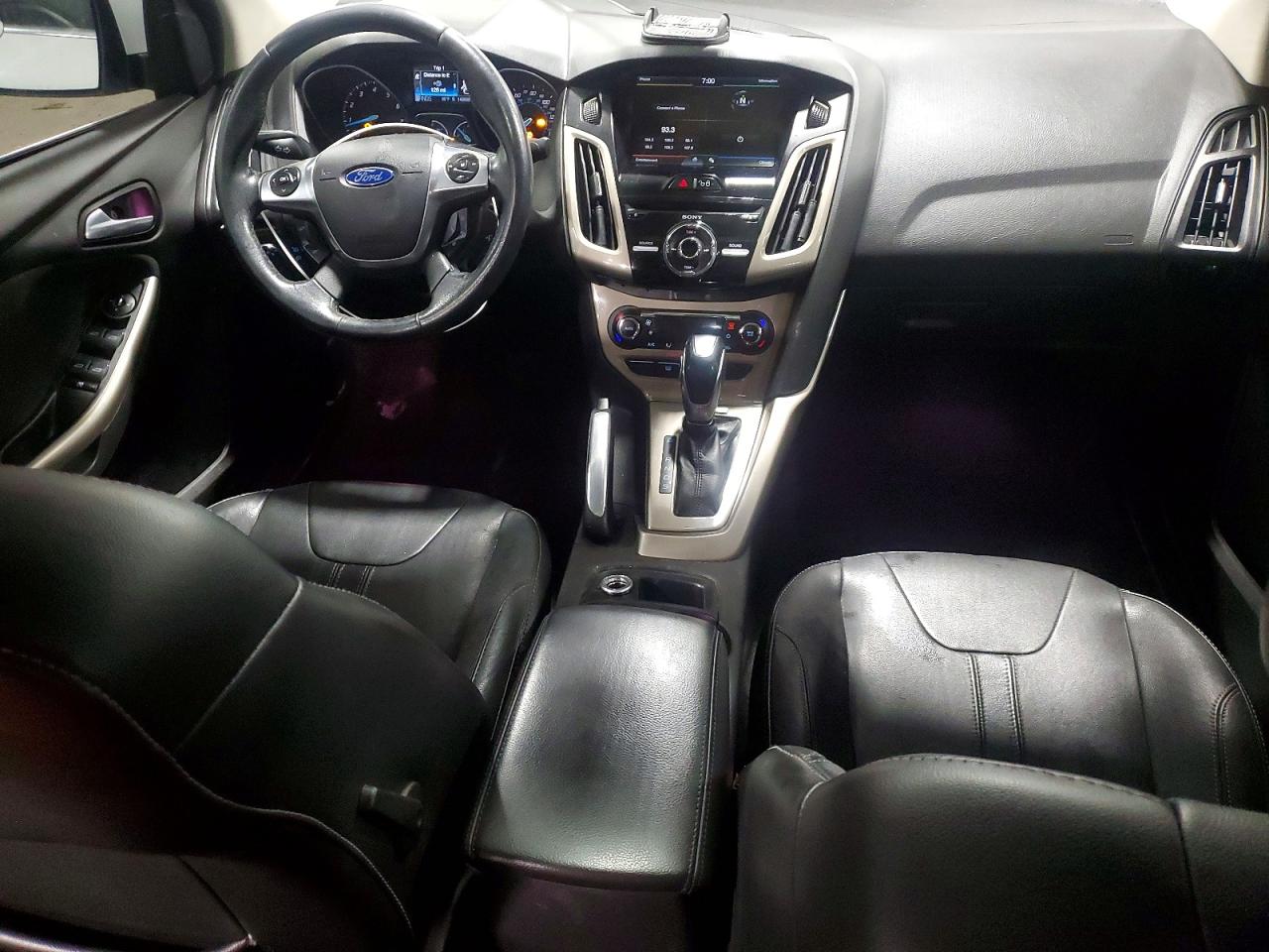 2012 Ford Focus Sel Белый vin: 1FAHP3H26CL361554