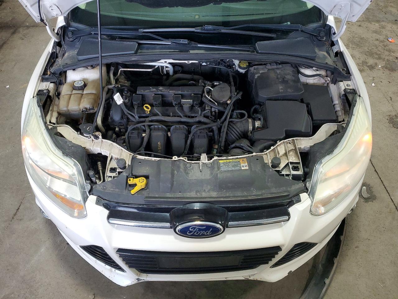 2012 Ford Focus Sel Белый vin: 1FAHP3H26CL361554