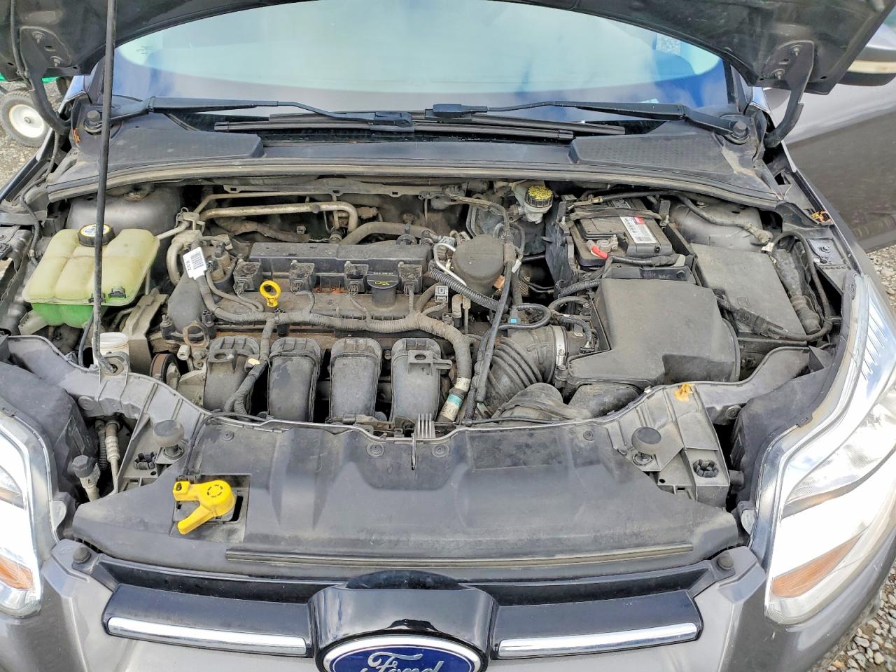 2012 Ford Focus Sel Gray vin: 1FAHP3H26CL388141