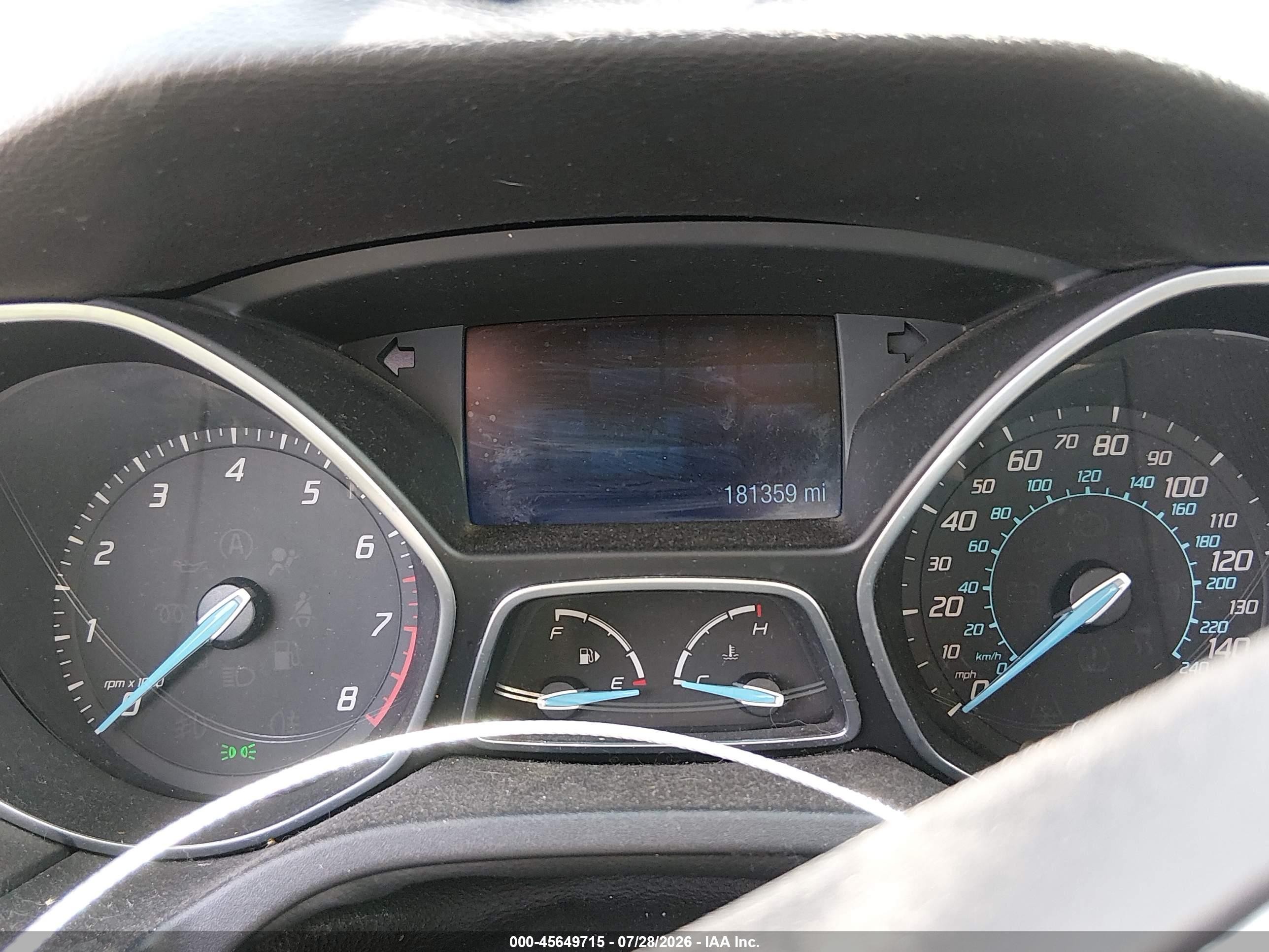 2012 Ford Focus Sel Белый vin: 1FAHP3H26CL435393