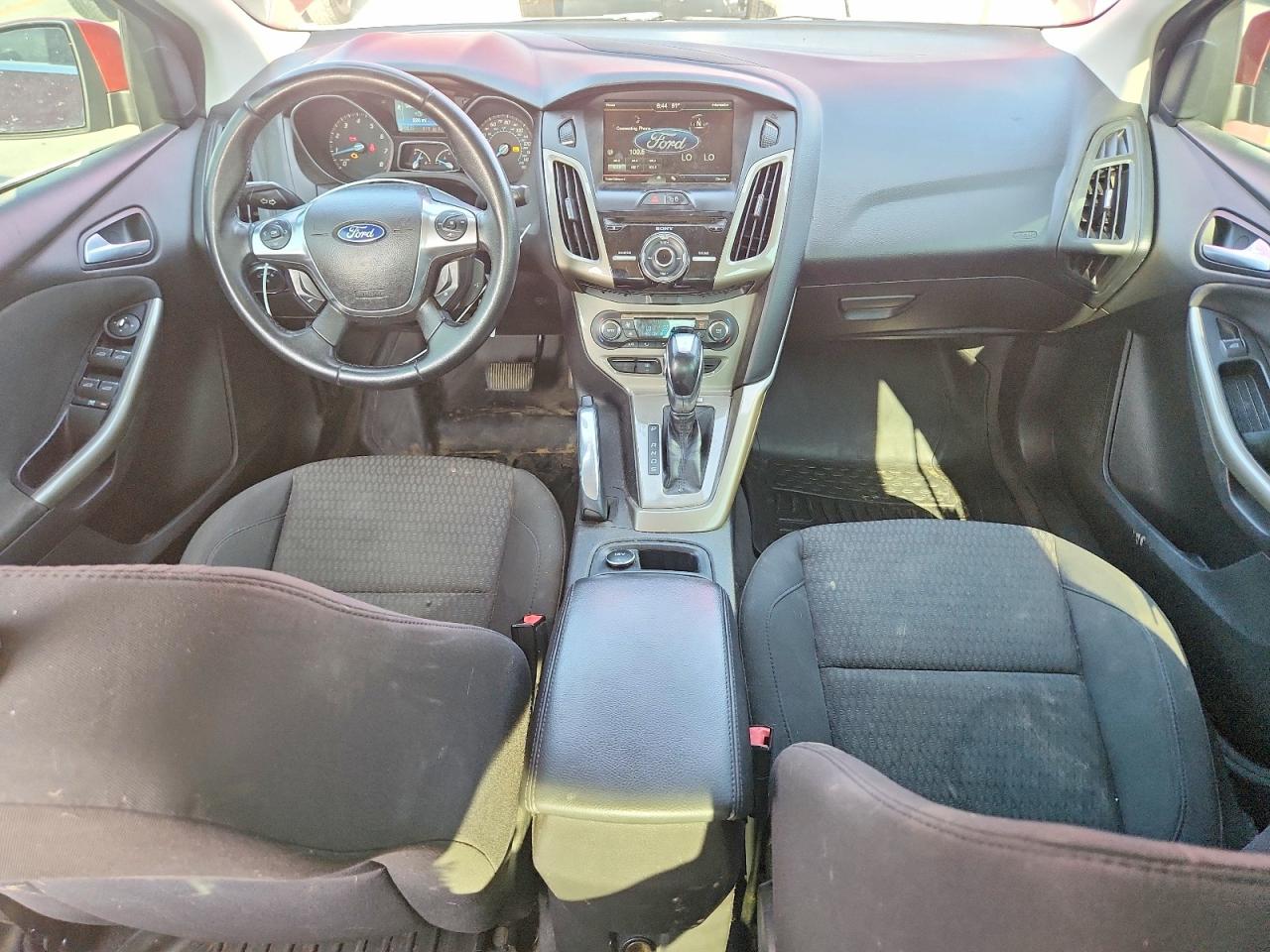 2012 Ford Focus Sel Red vin: 1FAHP3H27CL109618