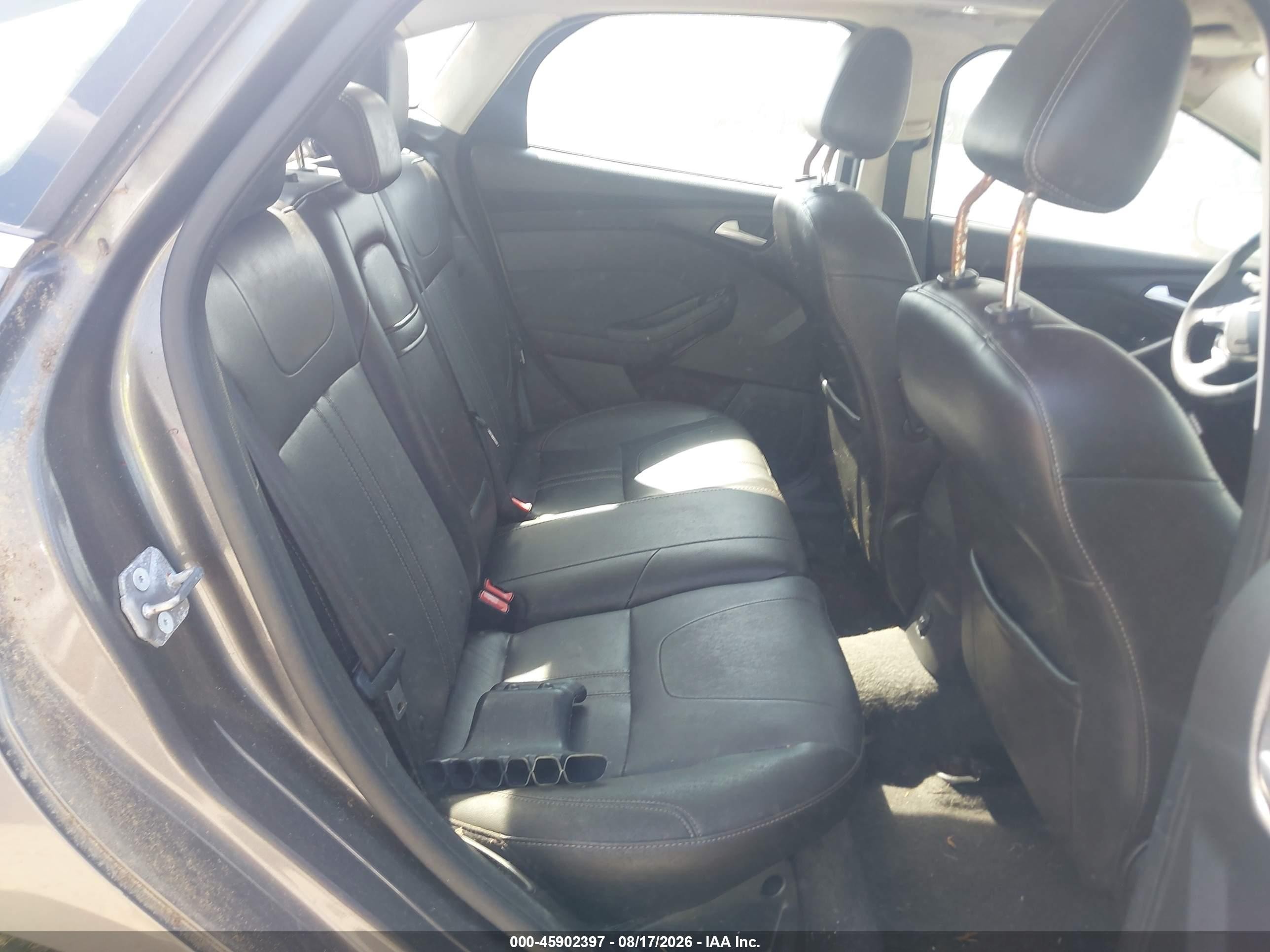2012 Ford Focus Sel Gray vin: 1FAHP3H27CL200629